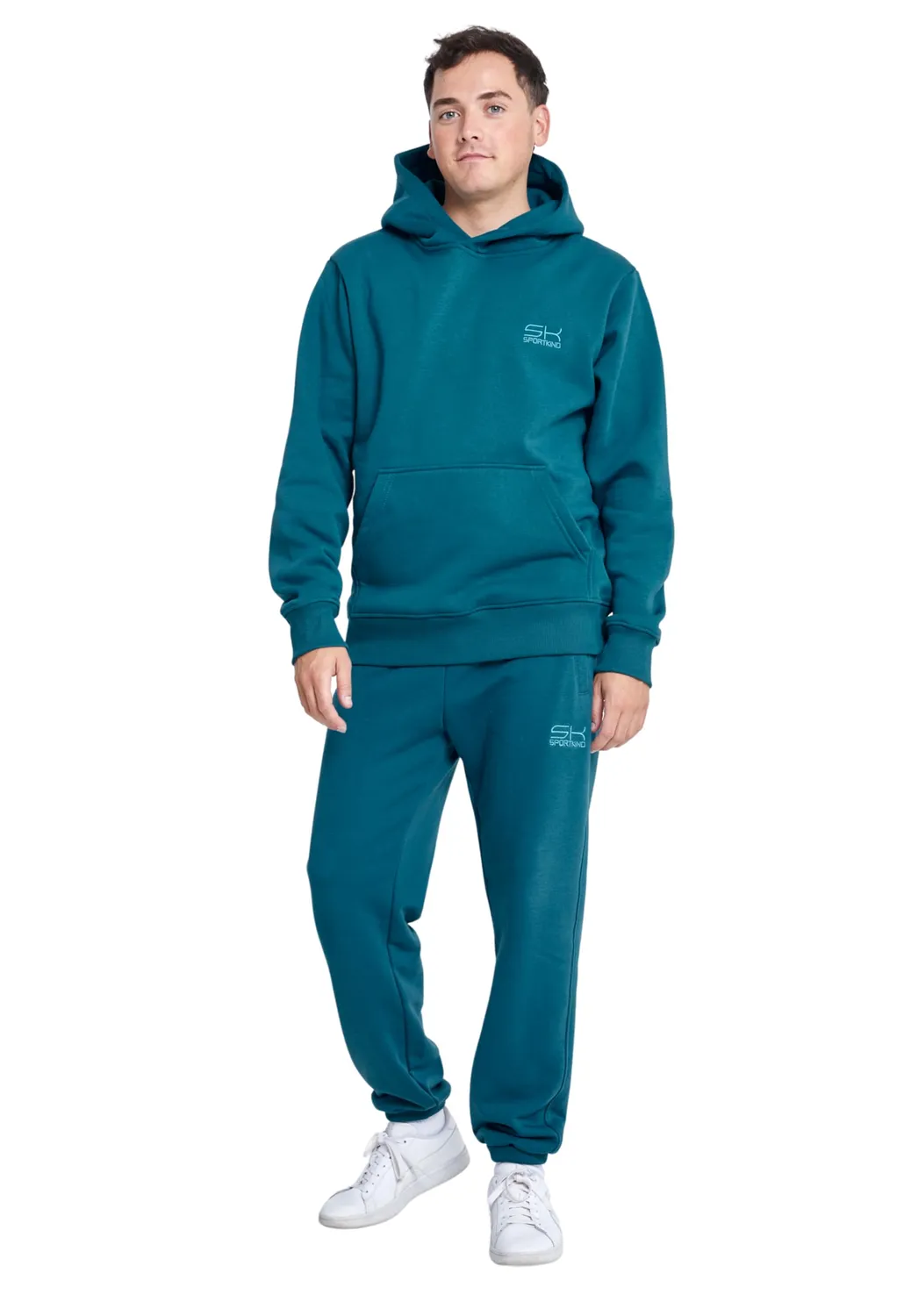 SPORTKIND Jogginghose Herren Baumwolle Taschen