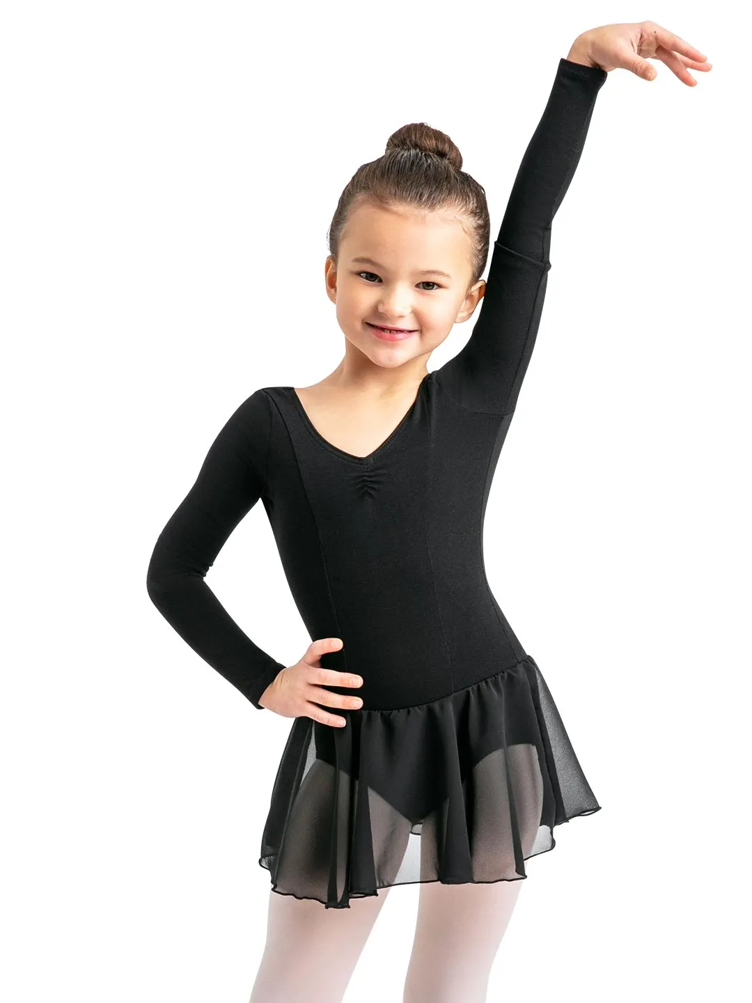 Capezio Children's Collection 11724CD Ballettkleid langarm schwarz