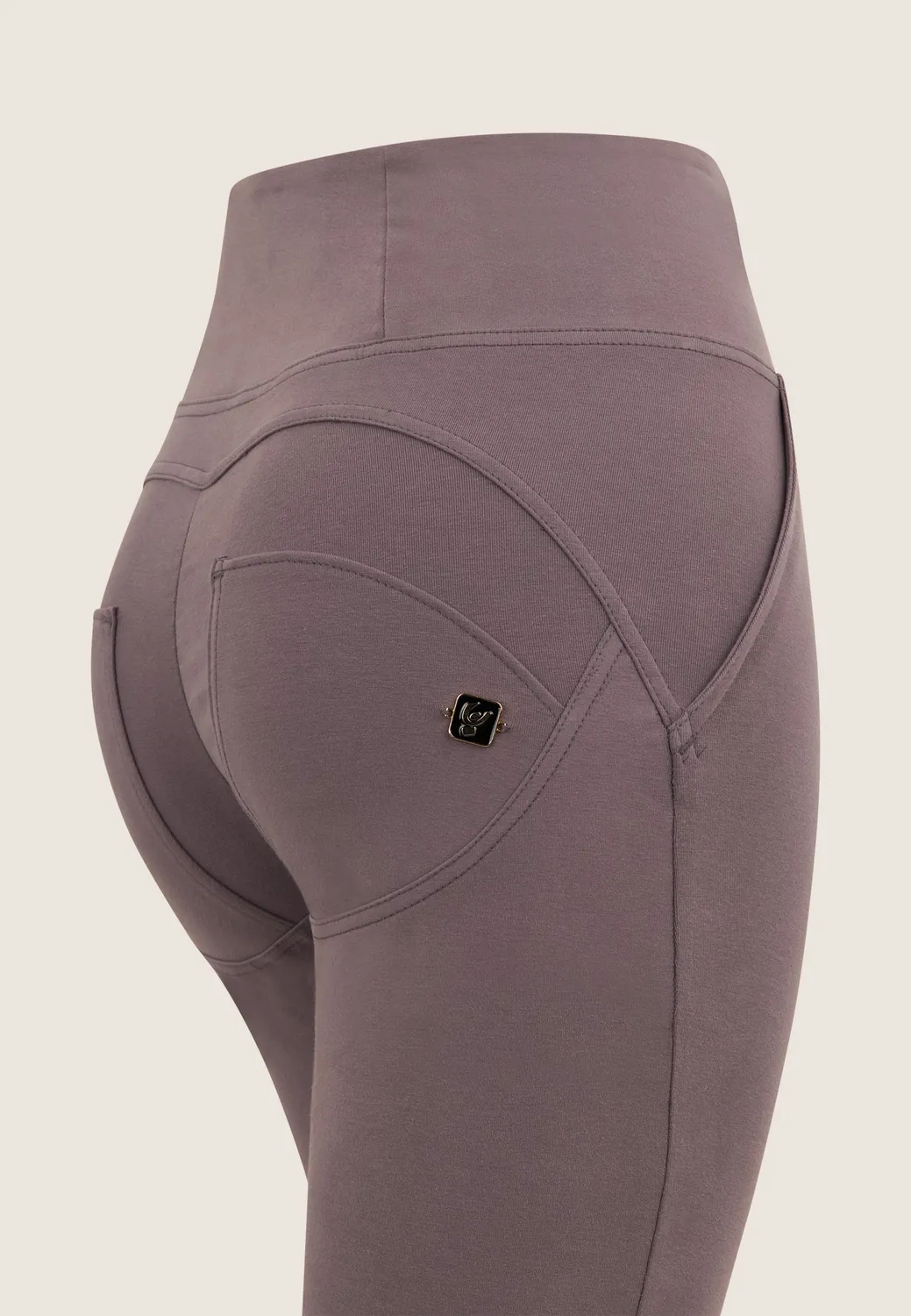 Freddy WR.UP Vita Alta Zip Push-up Hose Damen Shark High-Waist