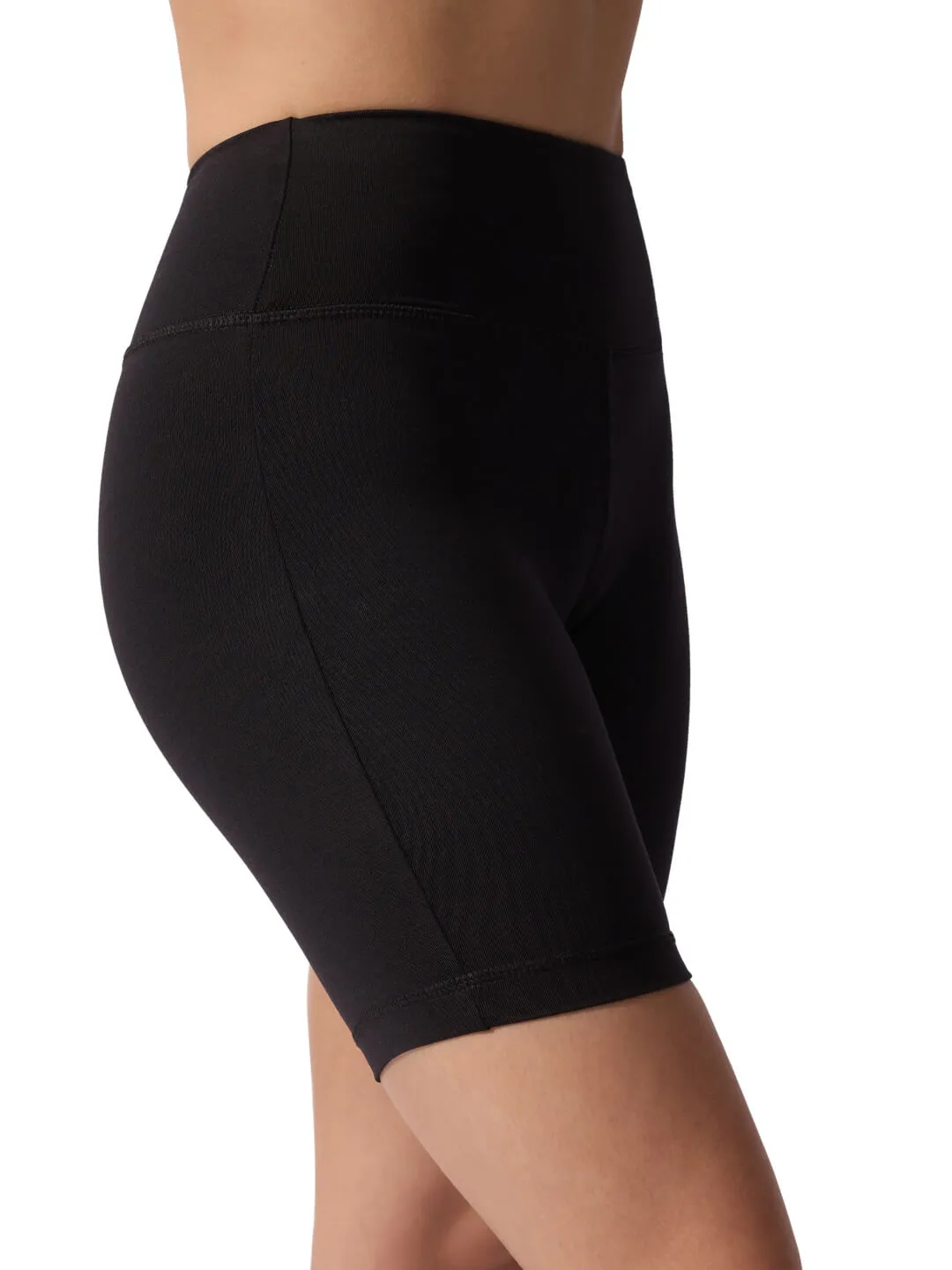Capezio SE1096W Bike Short Schwarz High Waist Tactel