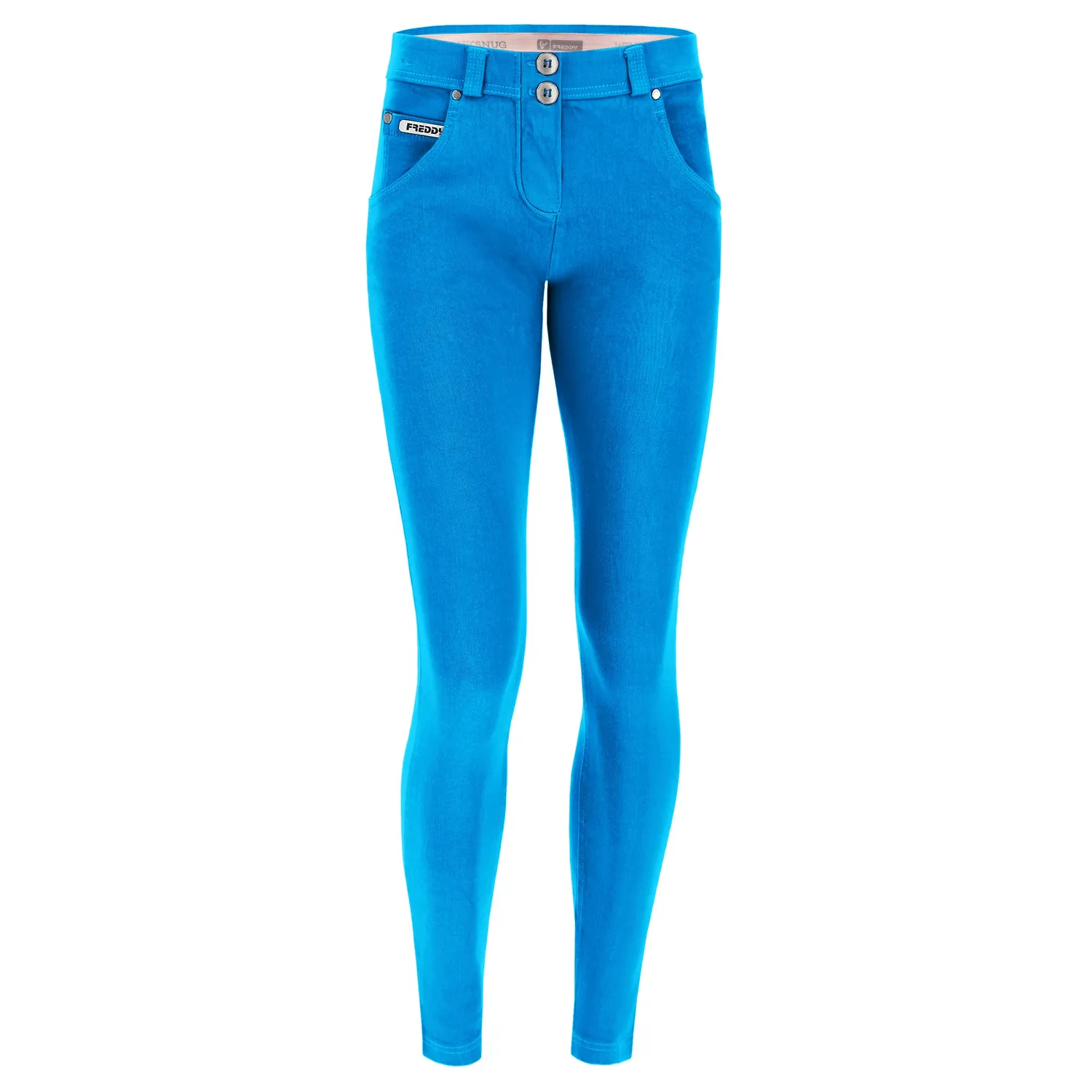 Freddy WR.UP Skinny Hose Diva Blue B115 Bio-Baumwolle