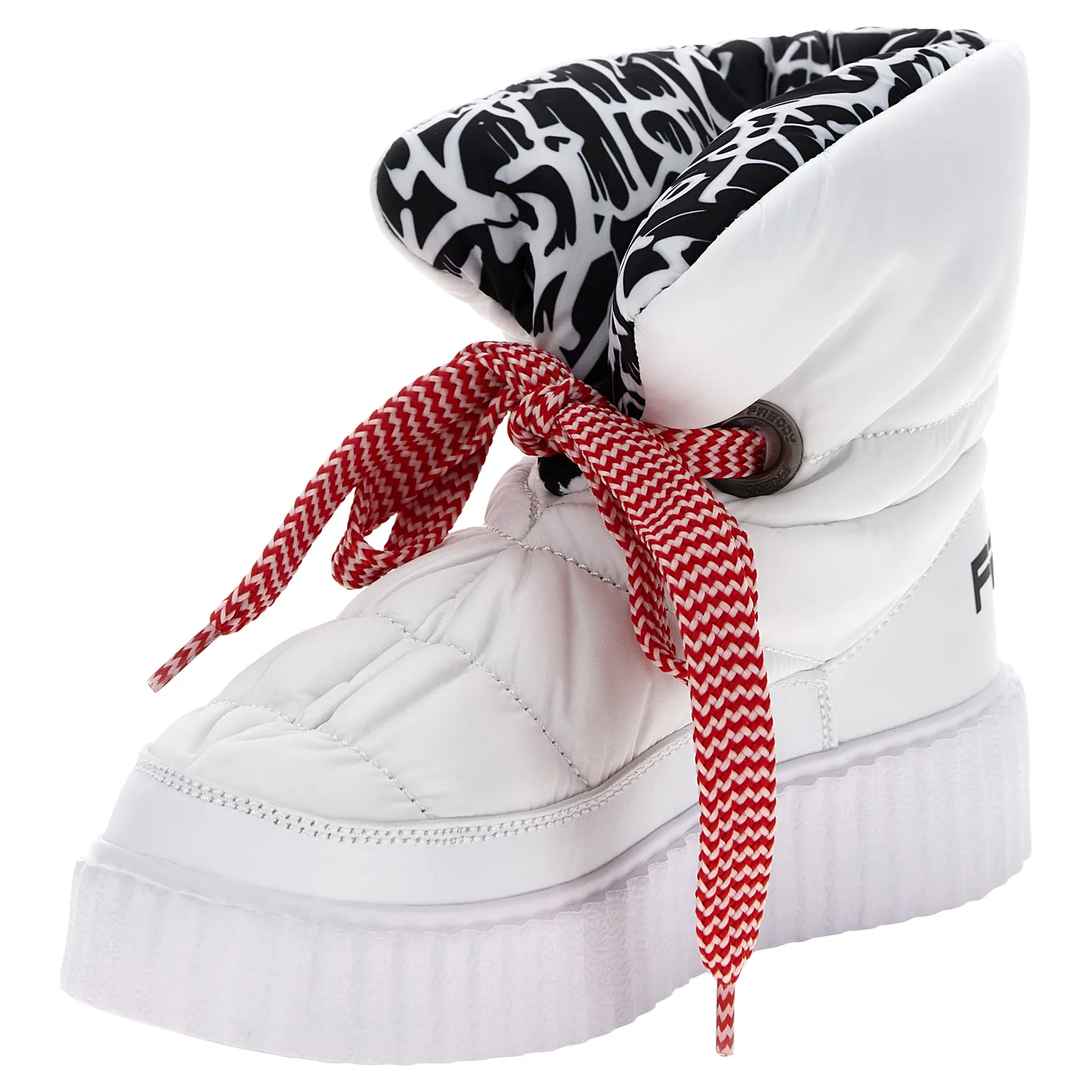 Freddy Puff Boots Damen schwarz mit Pilefutter