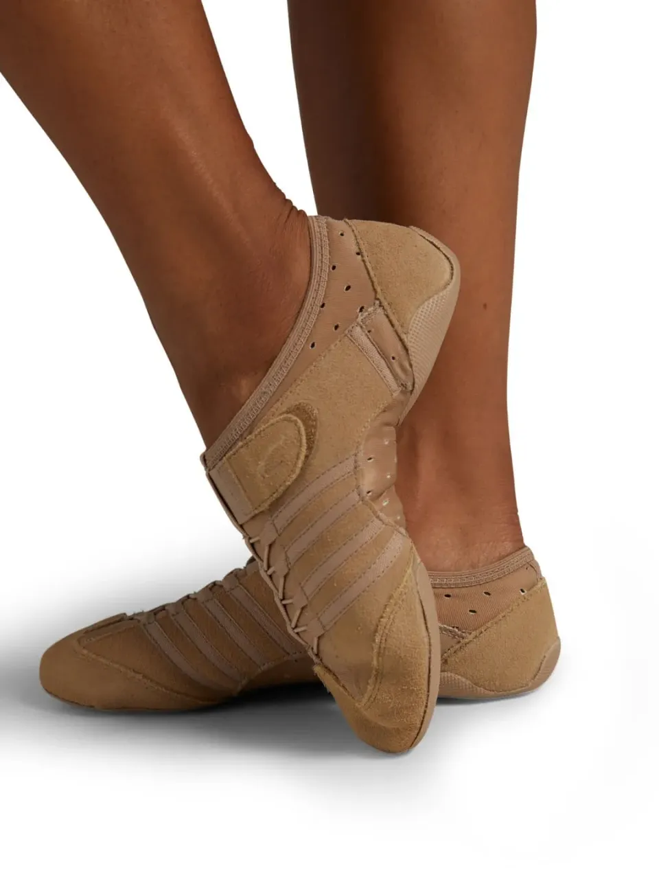 Capezio Classics UPP15 Jag Jazzschuh Caramel atmungsaktiv
