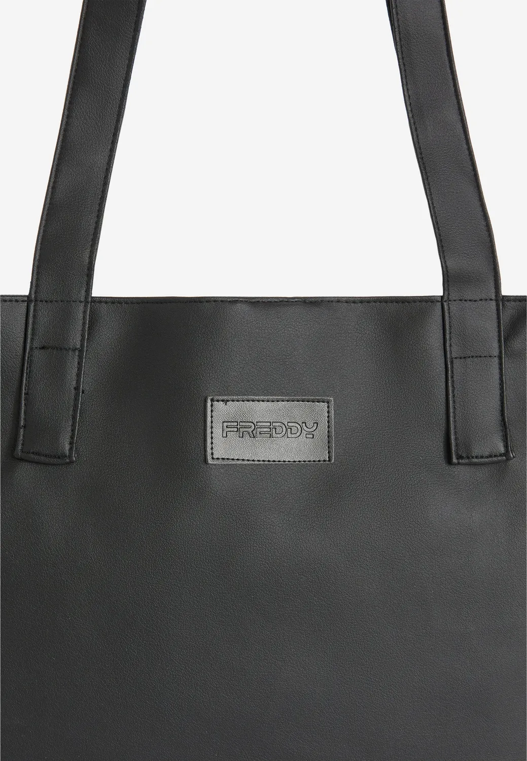 Freddy Shopper Tasche schwarz Kunstleder