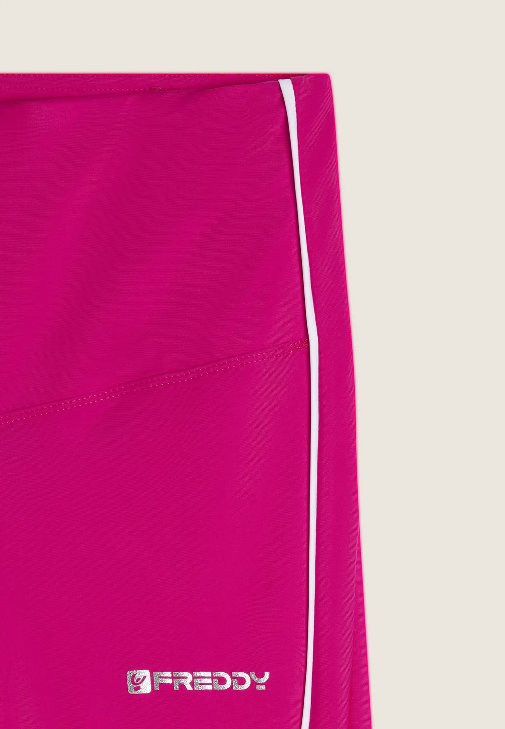 Freddy 7/8 Dance Leggings Schwarz Hoher Bund Glanz