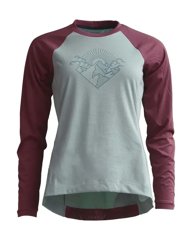 Zimtstern PureFlowz Damen Langarmshirt Trail