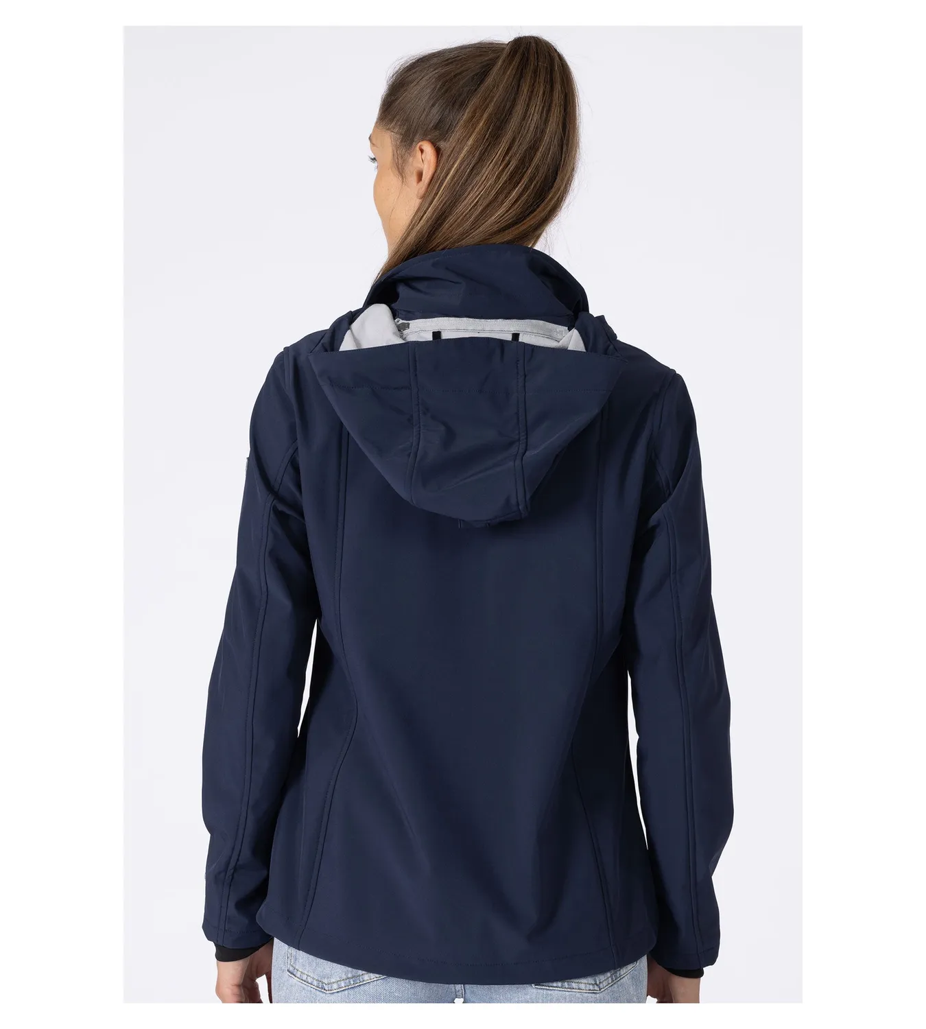 LPO Sila Softshelljacke Damen dunkelblau winddicht