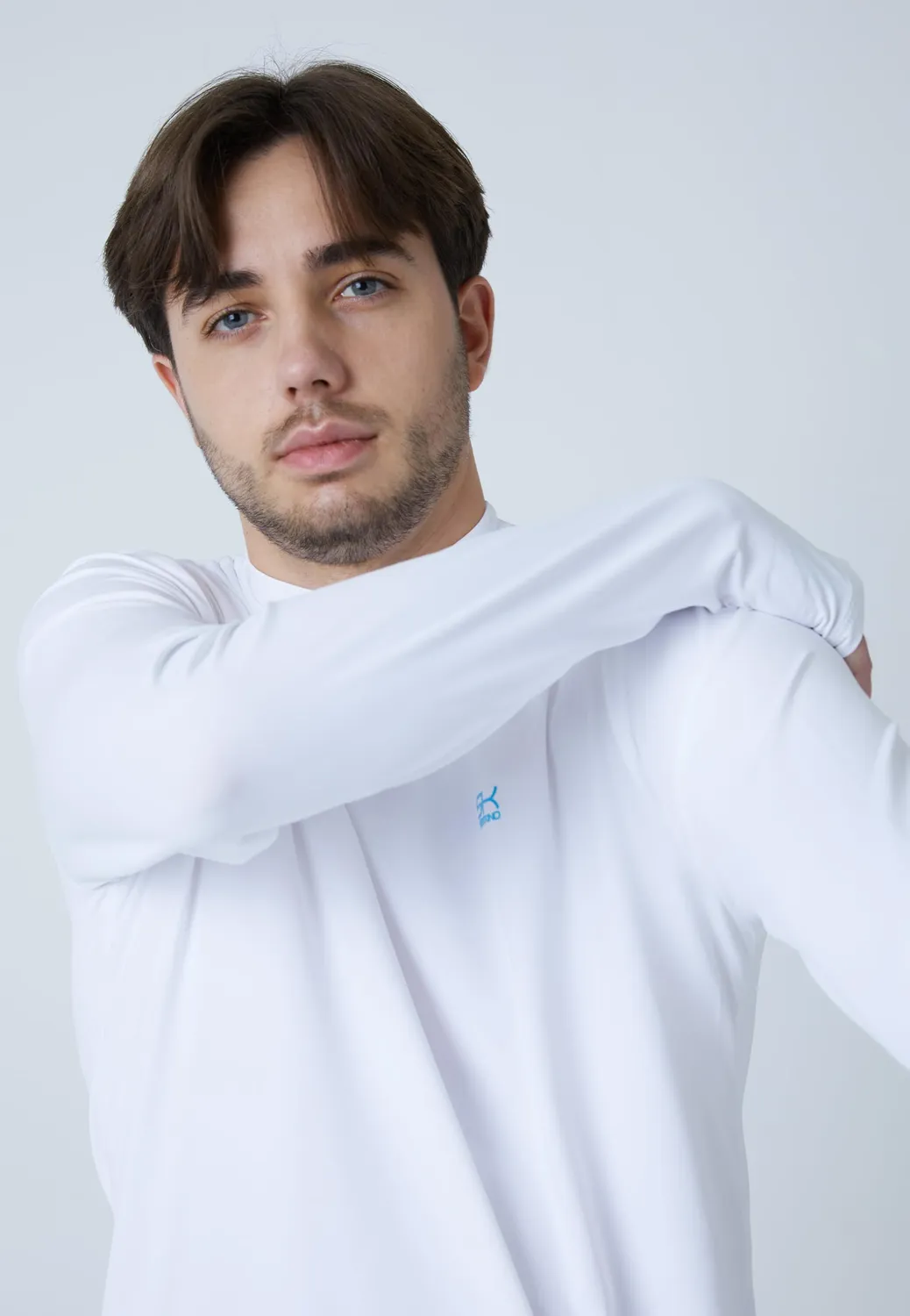 SPORTKIND Langarm Funktionsshirt Herren mit Daumenloch UV-Schutz