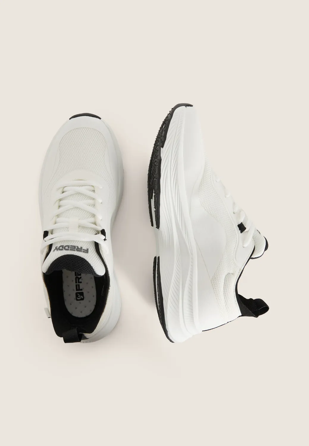 Freddy Herren Sportschuhe Mesh White 43