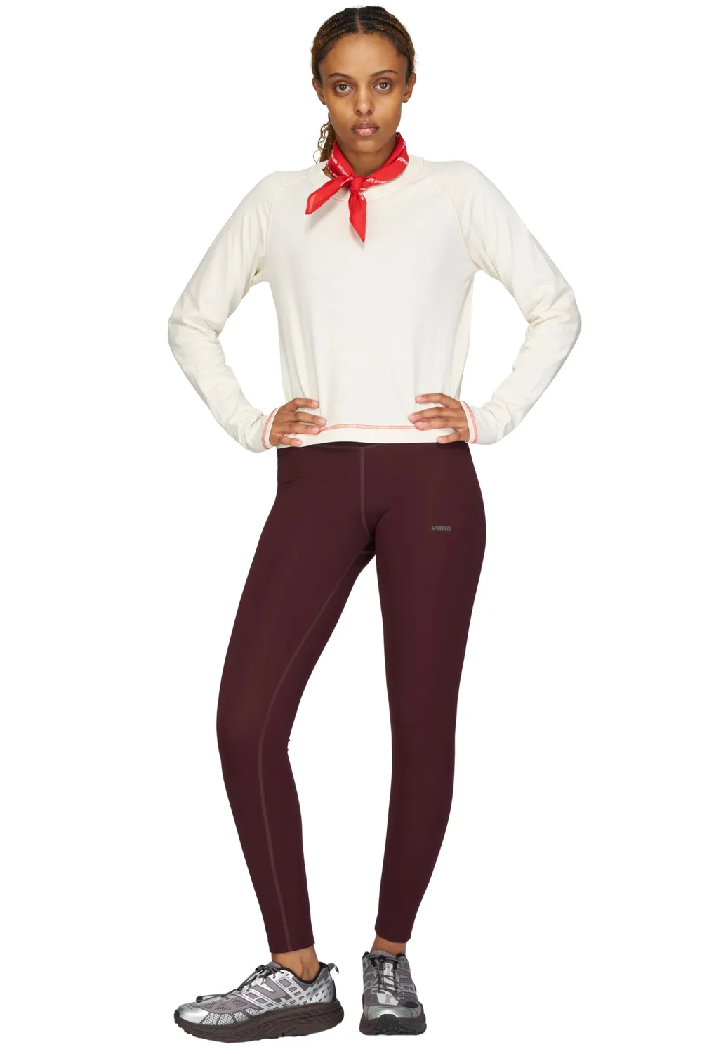 UNNA Good Place Tights Leggings Merlot Kompression