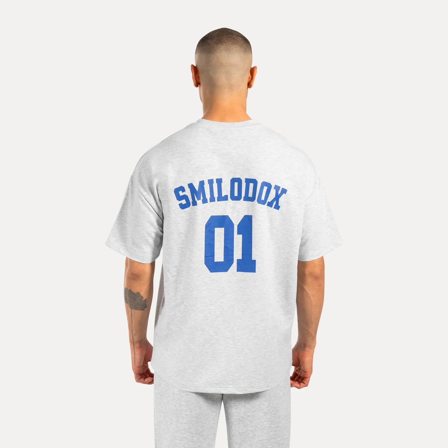 Smilodox Lunara Rayk T-Shirt Herren Schwarz Oversize