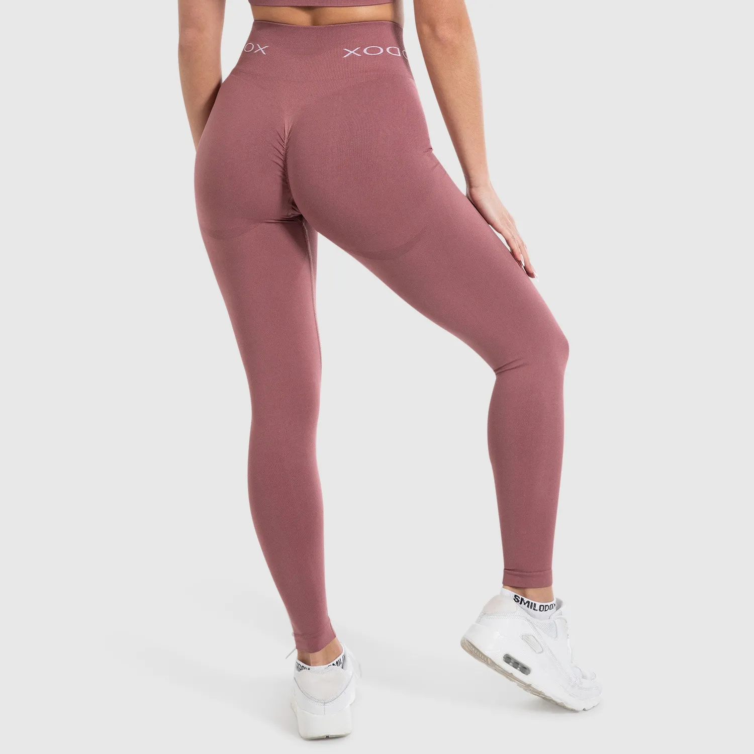 Smilodox Azura Leggings Scrunch Schwarz Shaped Fit