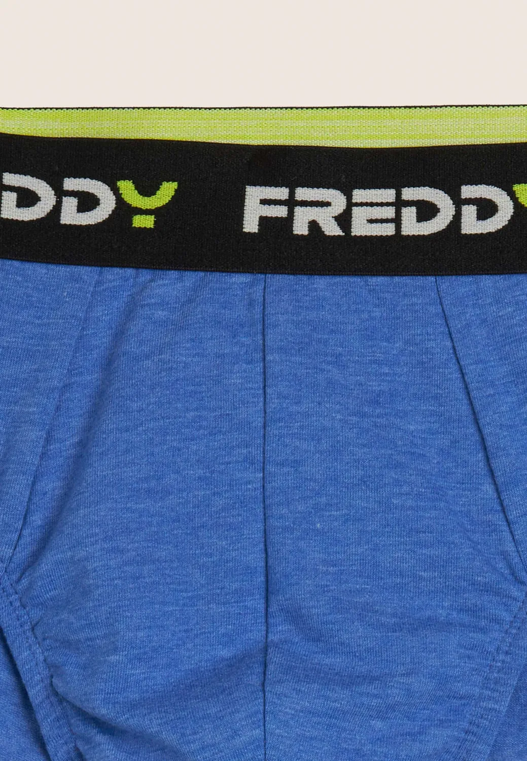 Freddy Jacquard Logo Slip Herren Navy Kontrastbund