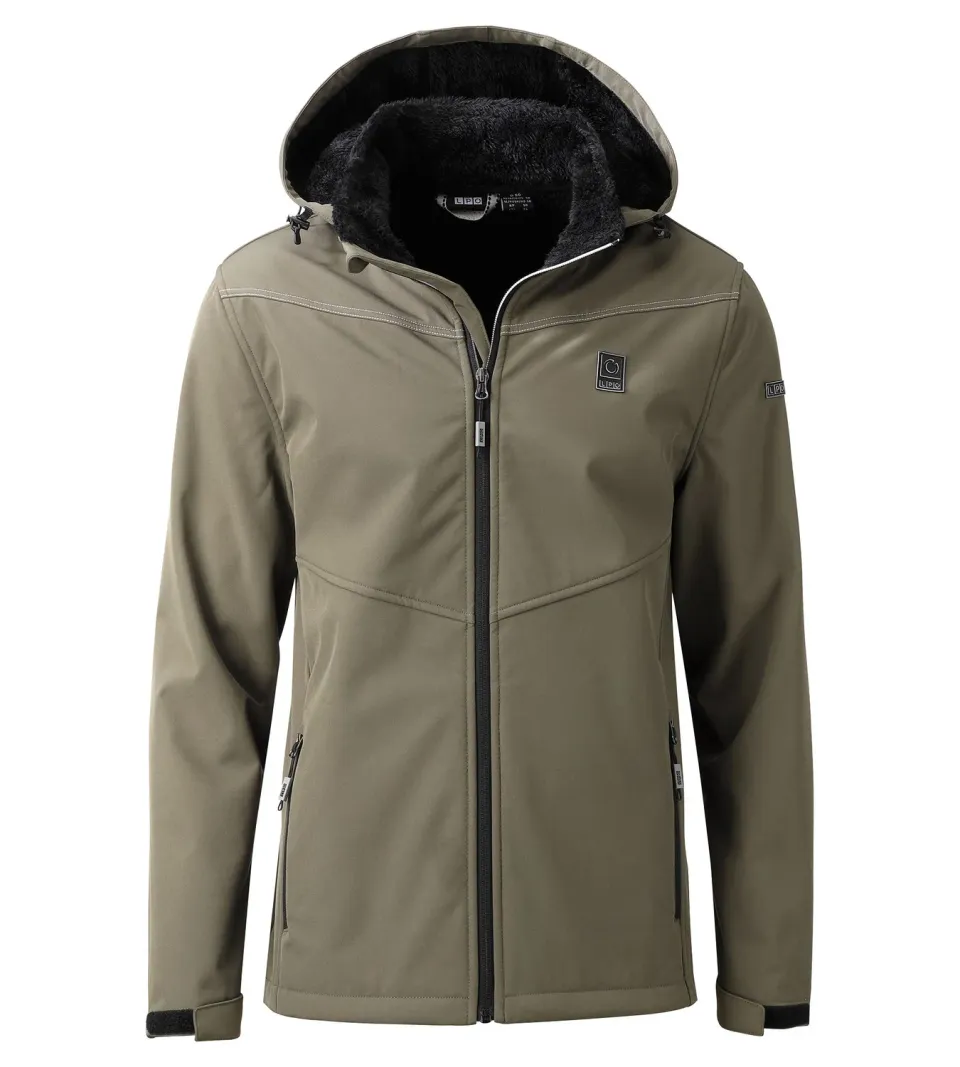 LPO Laron 3 Softshelljacke Herren olivgrün winddicht