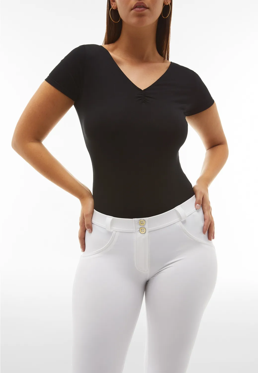 Freddy WR.UP Skinny Leggings Schwarz bioaktiv