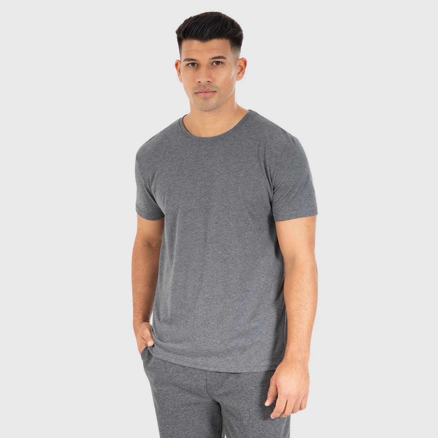 Smilodox Karry T-Shirt Herren 3er Pack Baumwolle