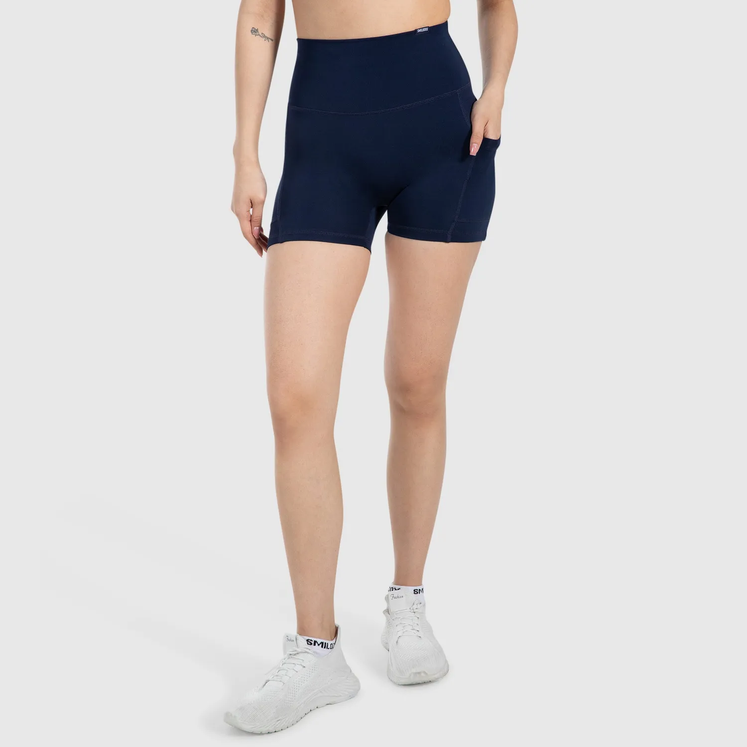 Smilodox Amaze Pro Josie Shorts Schwarz High Waist