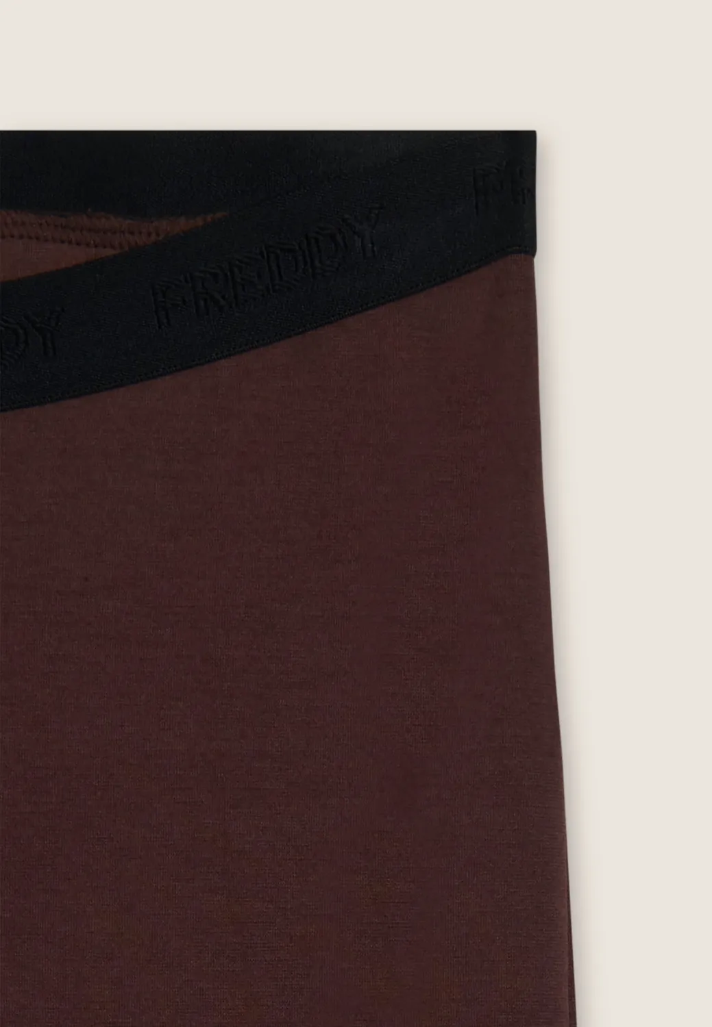 Freddy Superflare Sporthose Damen Schwarz hoher Bund