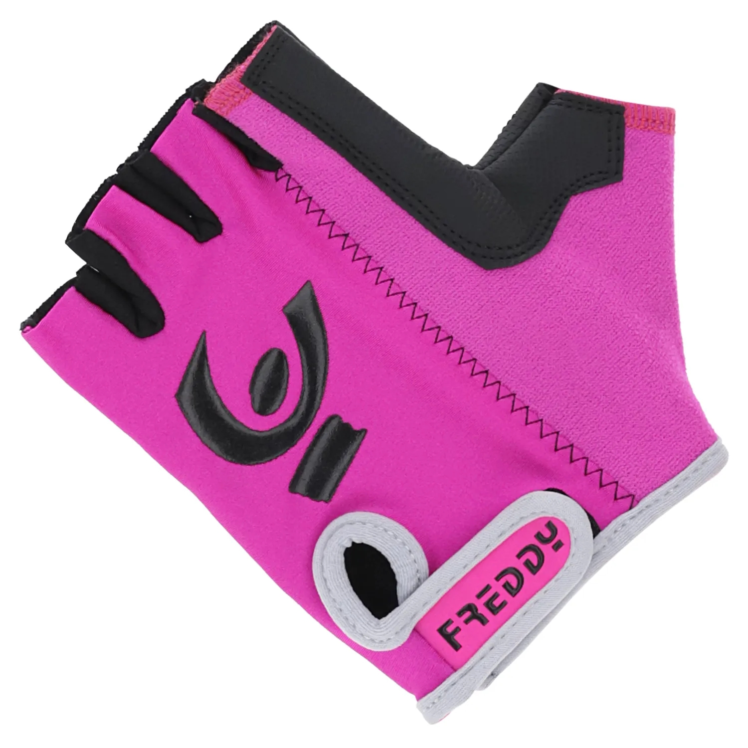 Freddy Fitness Handschuhe ohne Finger Schwarz
