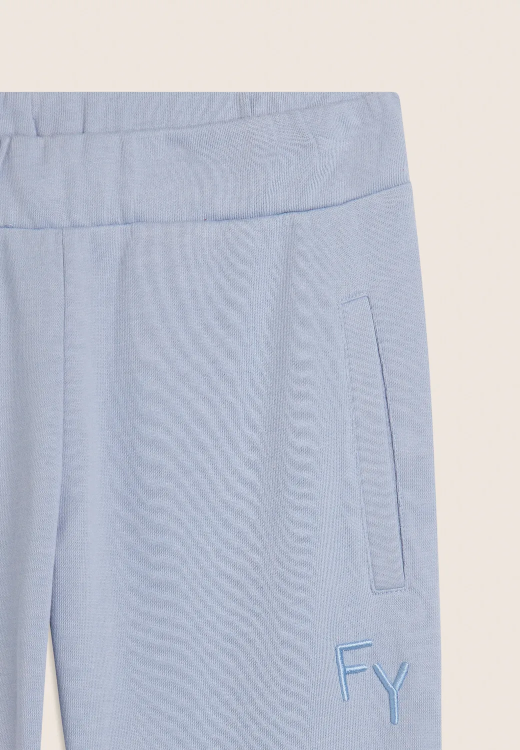 Freddy Slim Fit Sporthose Zen Blue C35 French Terry
