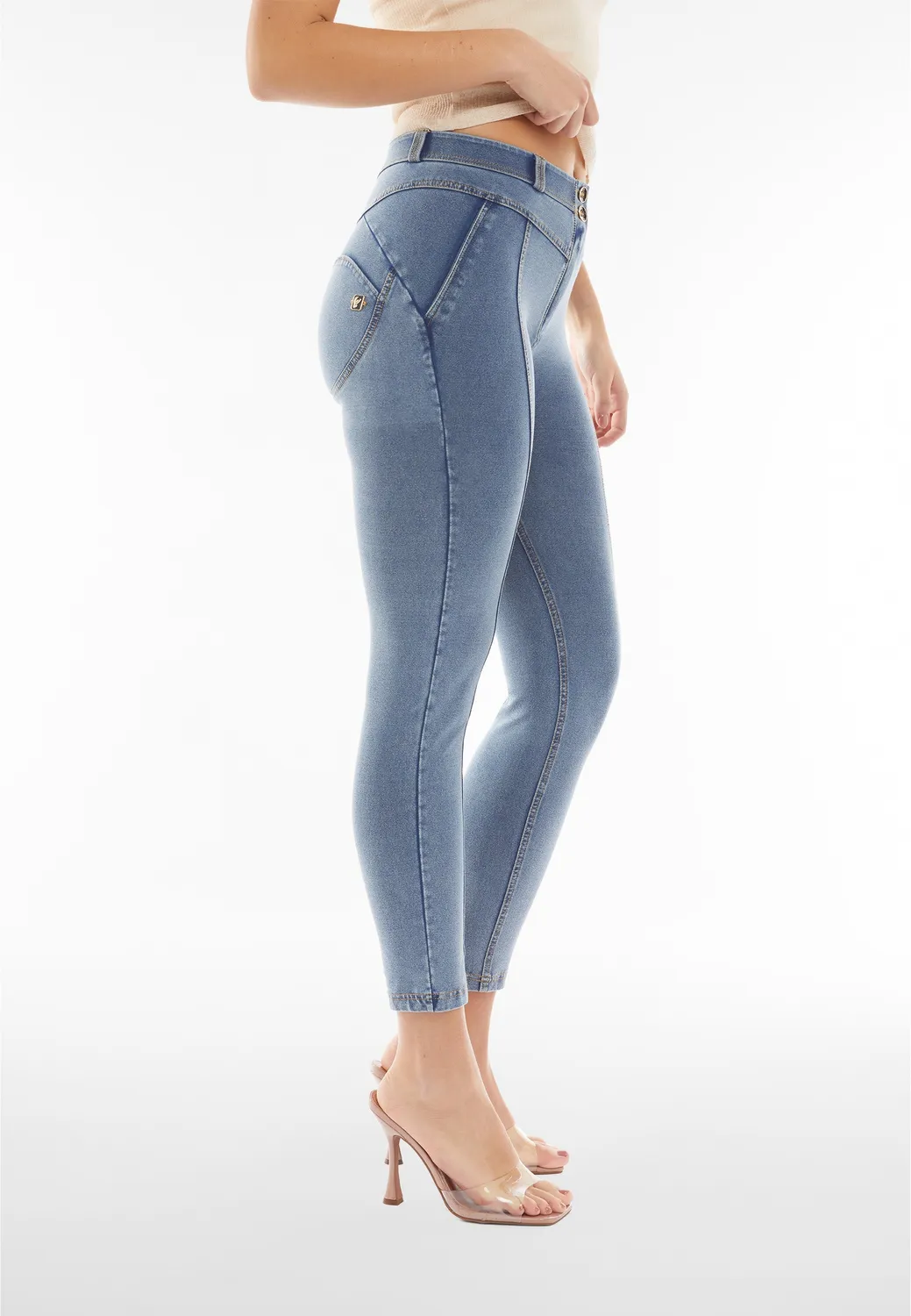 Freddy WR.UP Vita Alta Jeggings schwarz Push-up