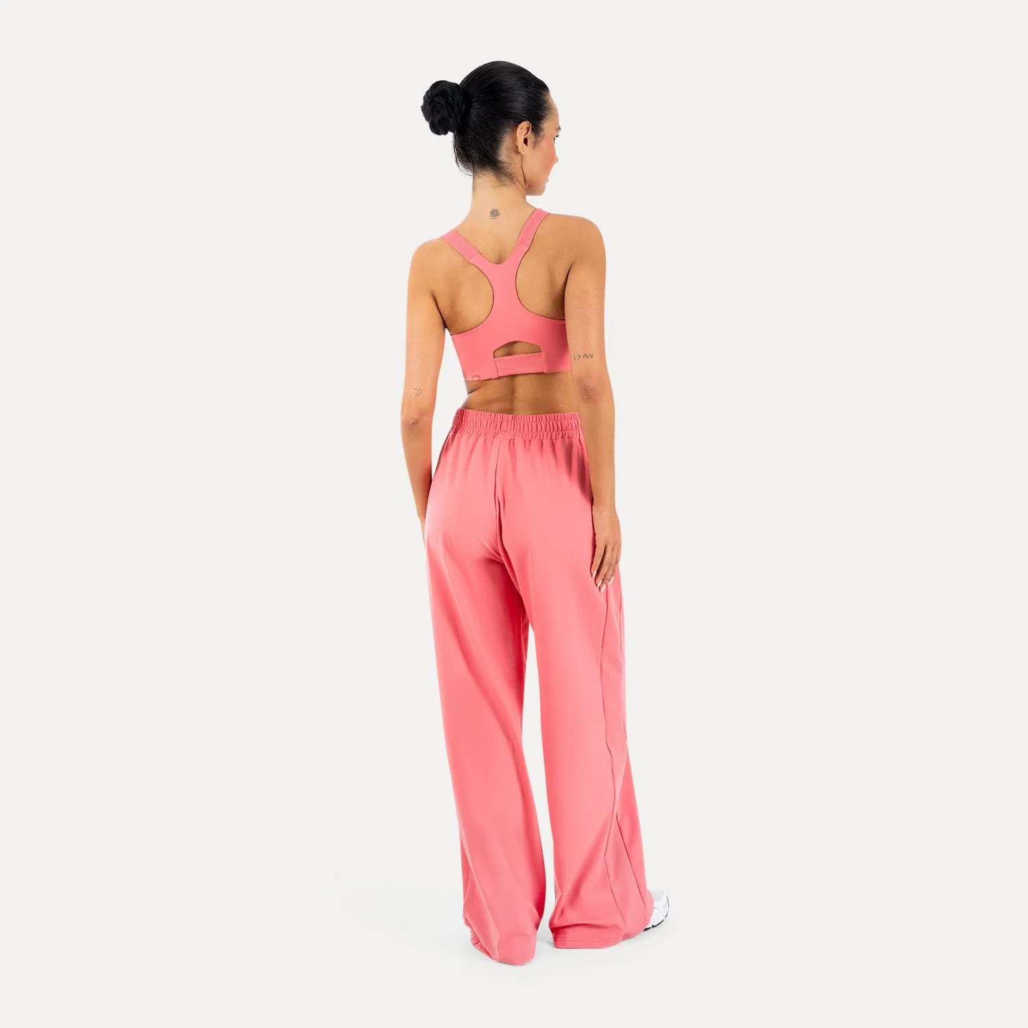 Smilodox Jora Jogginghose Schwarz Wide-Leg