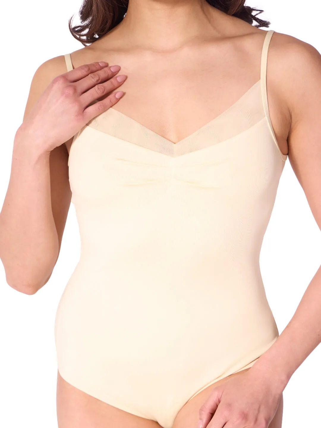 Capezio F12600W Anemoia Tanzbody Schwarz