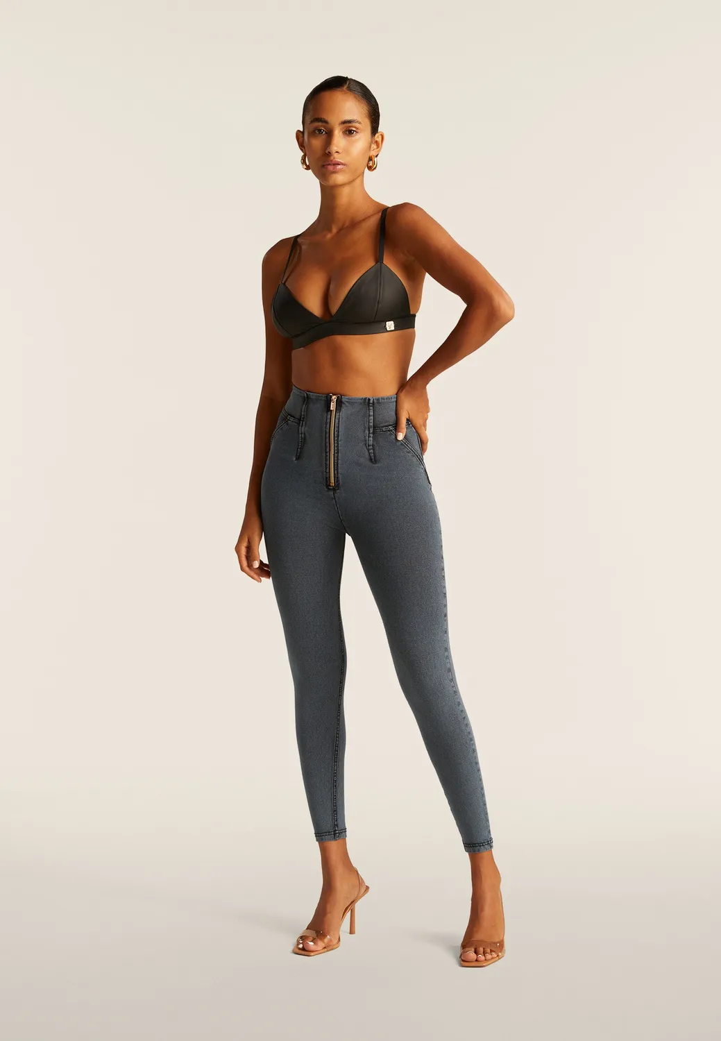 Freddy WR.UP 7/8 Jeggings High Waist Ice Wash