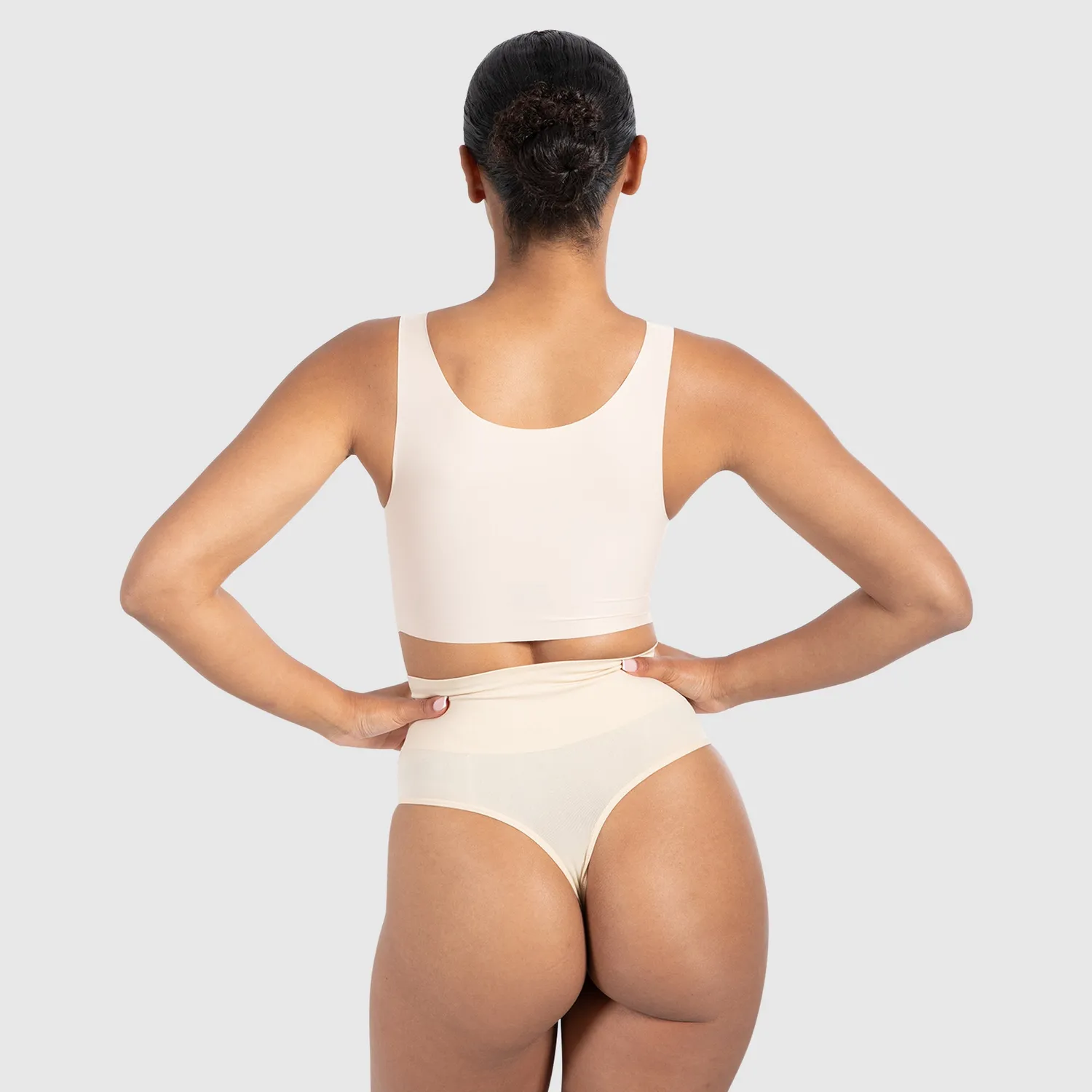 Smilodox Sorea Nysa Bralette Schwarz nahtlos