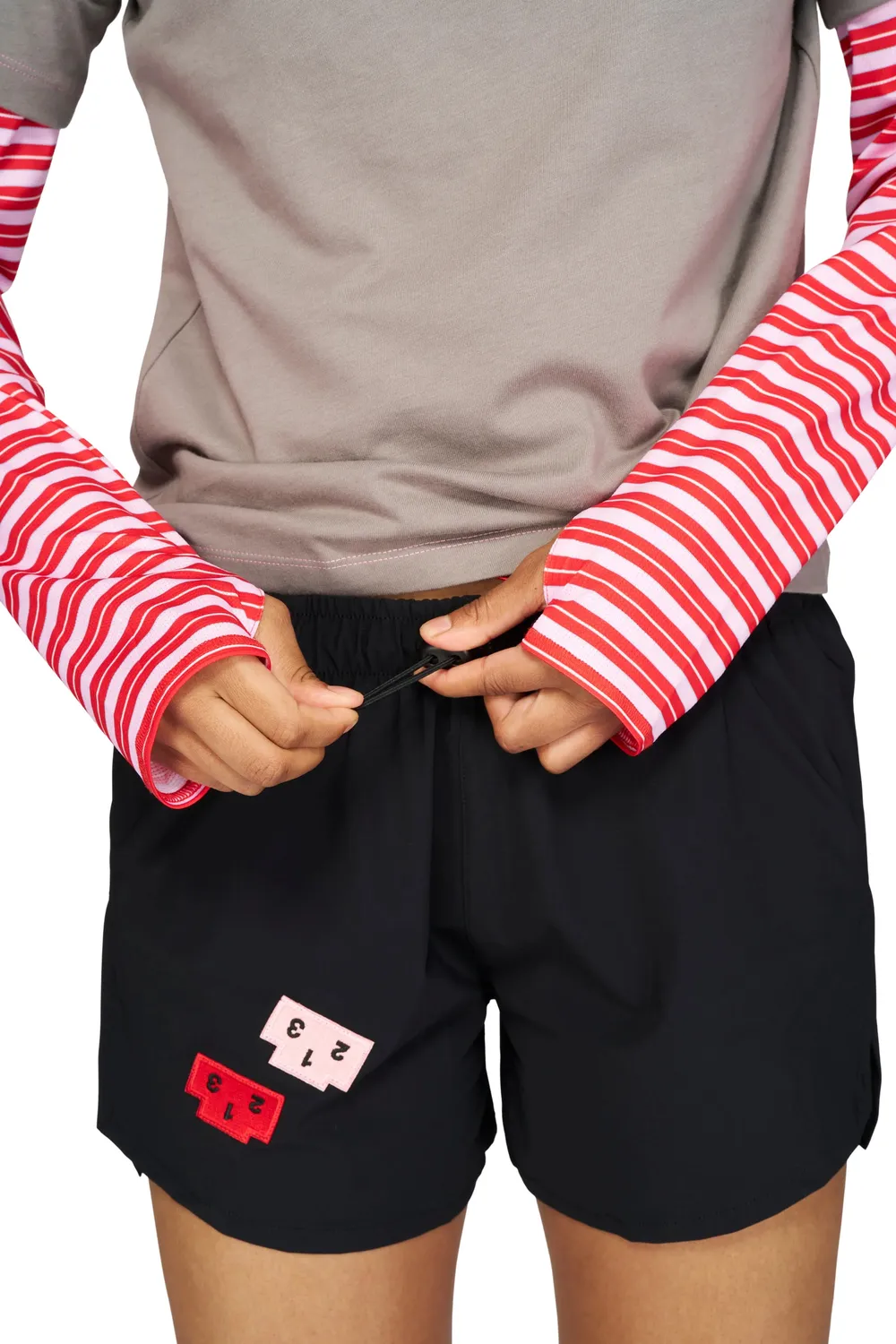 UNNA Tempo Shorts W Laufshorts Podium Black ungefüttert