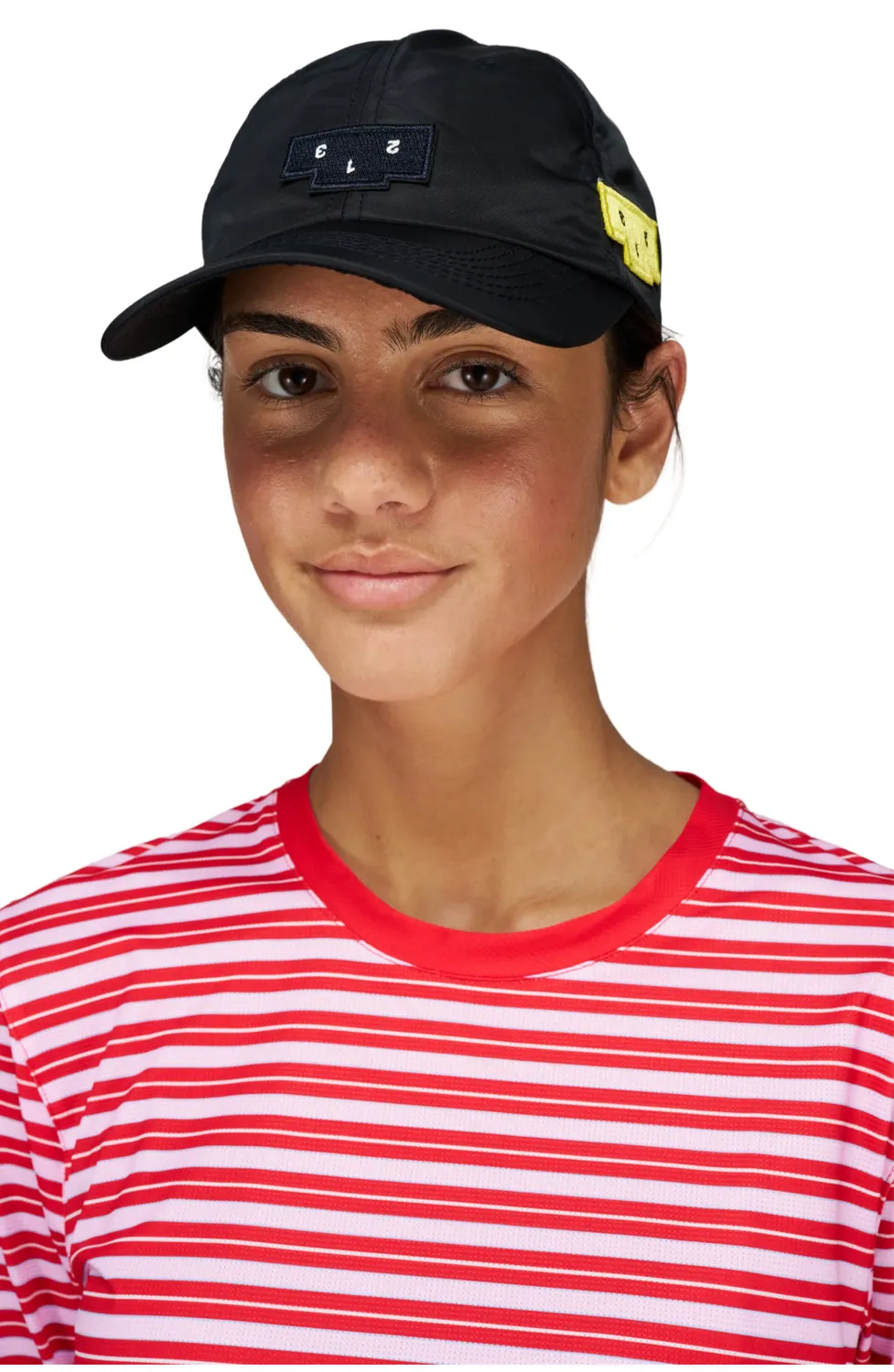 UNNA Striped LS W Laufshirt Turbo Rose langarm atmungsaktiv