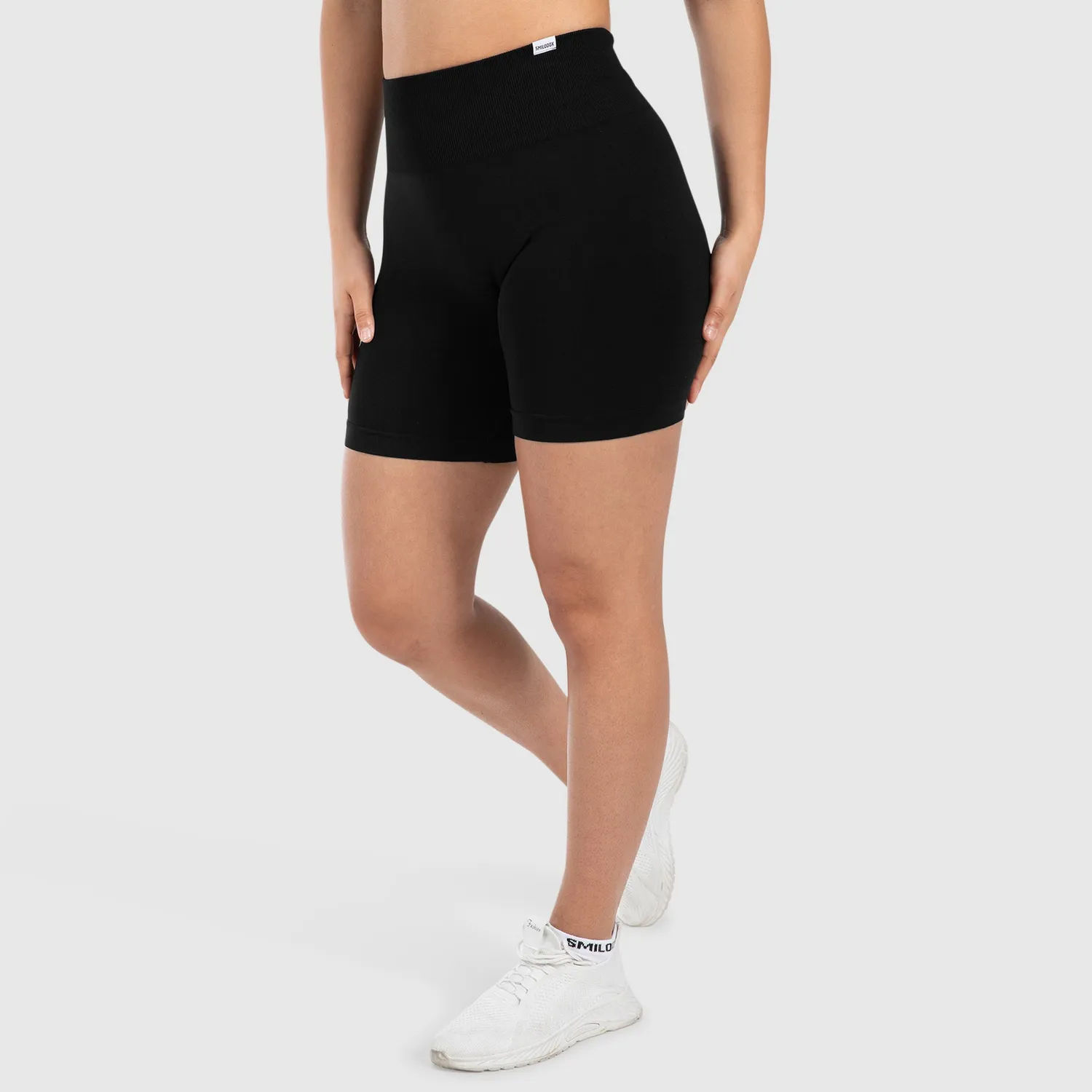 Smilodox Amaze Pro Leggings Shorts Schwarz blickdicht