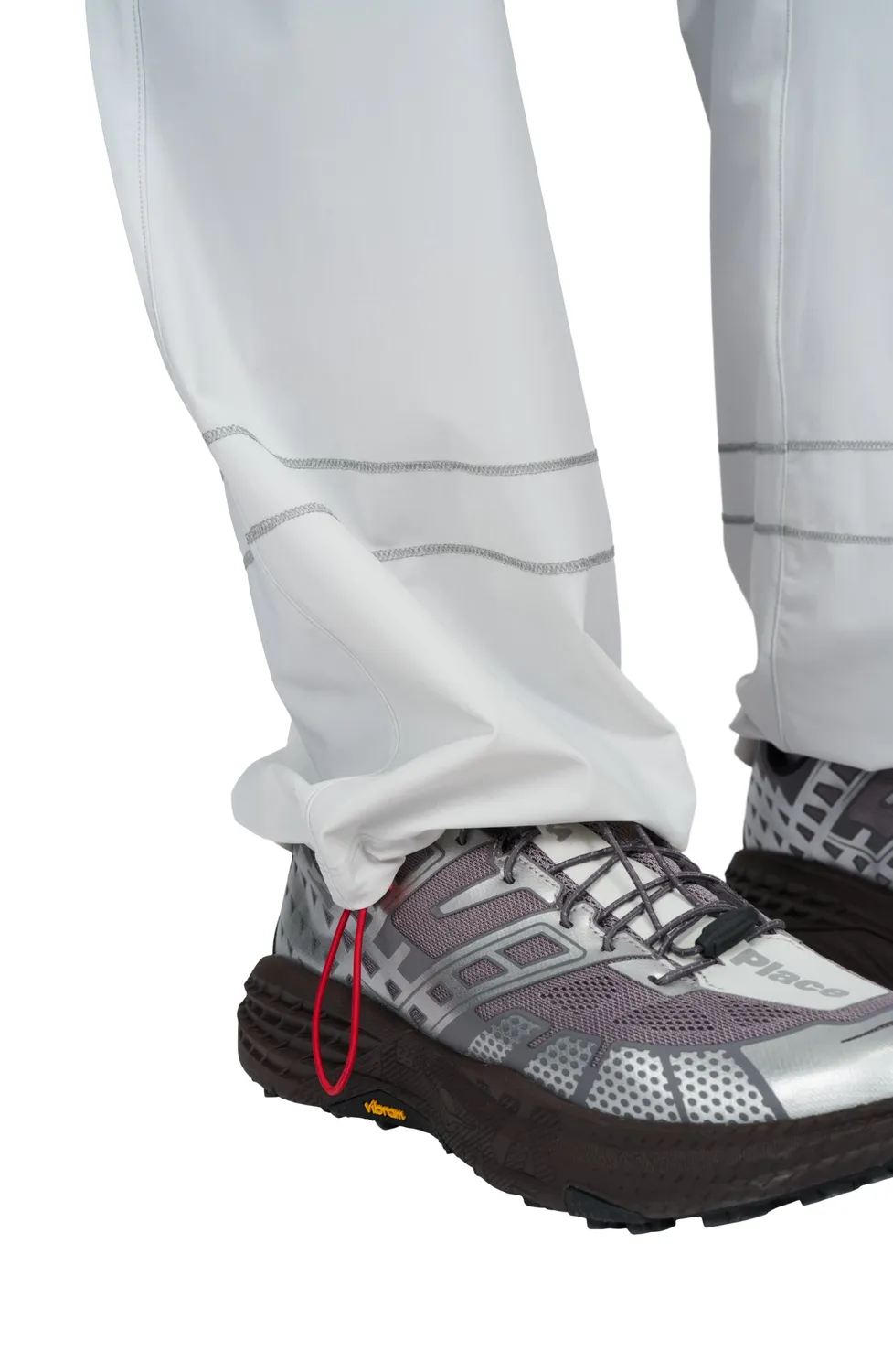 UNNA Everywhere Pants Wide W Laufhose Ghost White weit