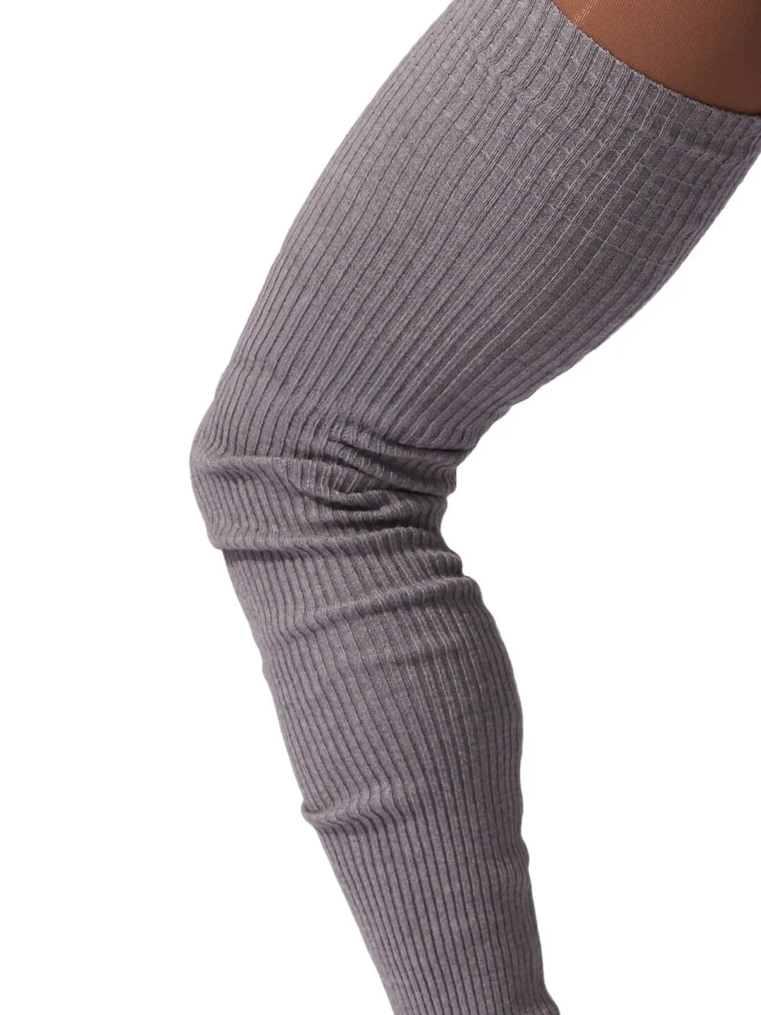 Capezio Class CK10953W Legwarmer 91 cm Schwarz Strick