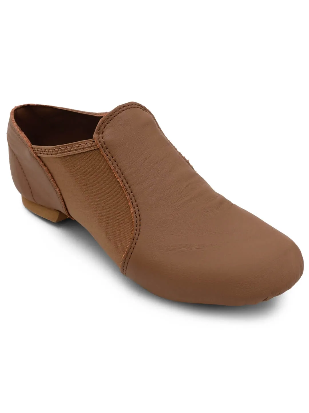 Capezio E-Series EJ2 Jazzschuh Schwarz Slip-On Leder