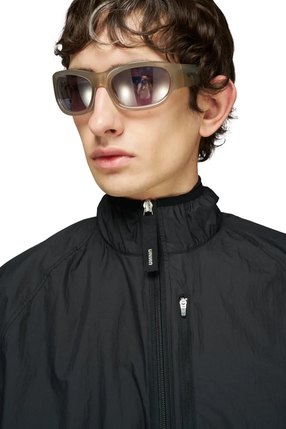 UNNA Smiles Windstopper Laufjacke Schwarz winddicht