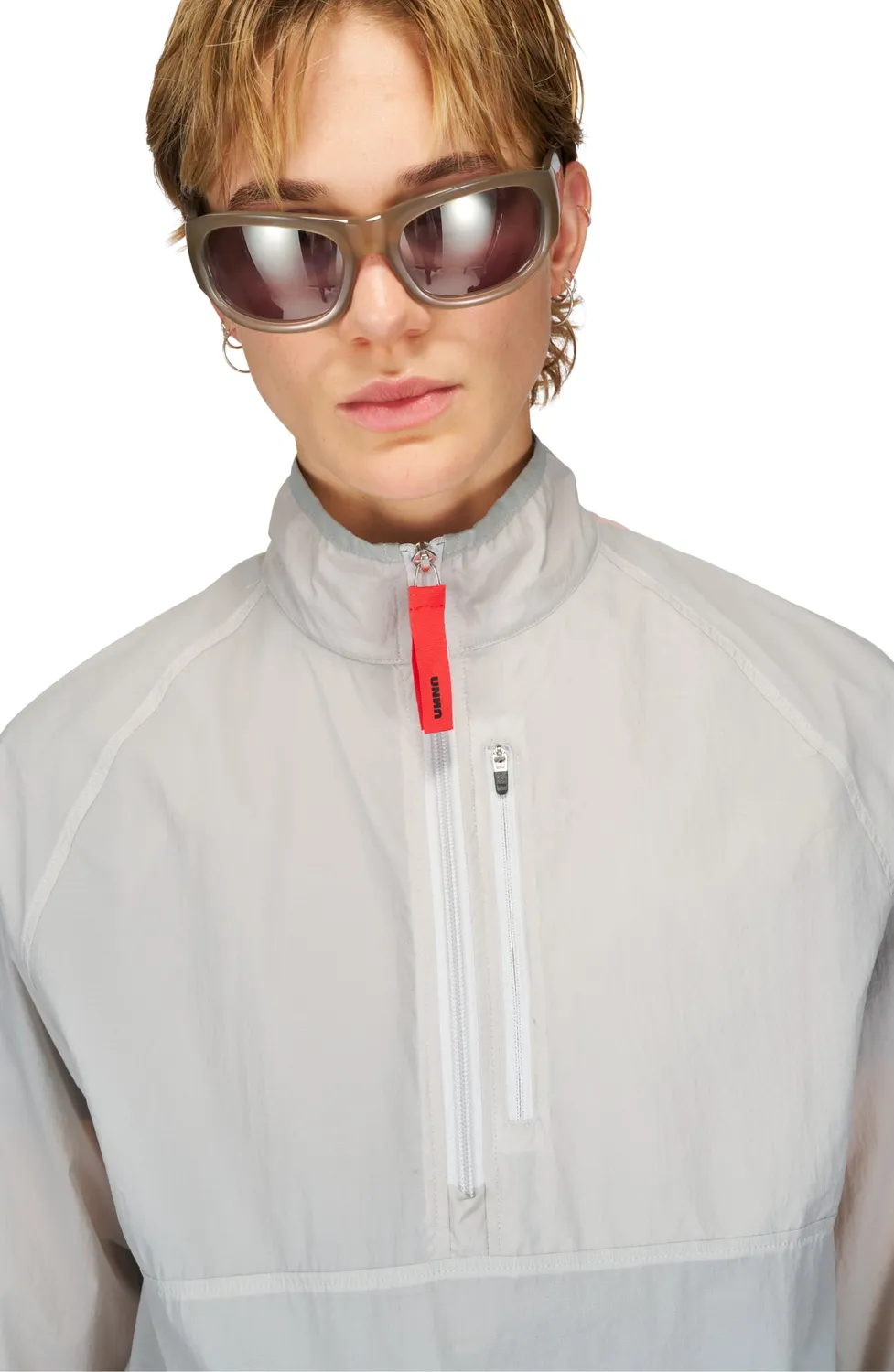 UNNA Smiles Windstopper W Laufjacke Pearl Grey winddicht