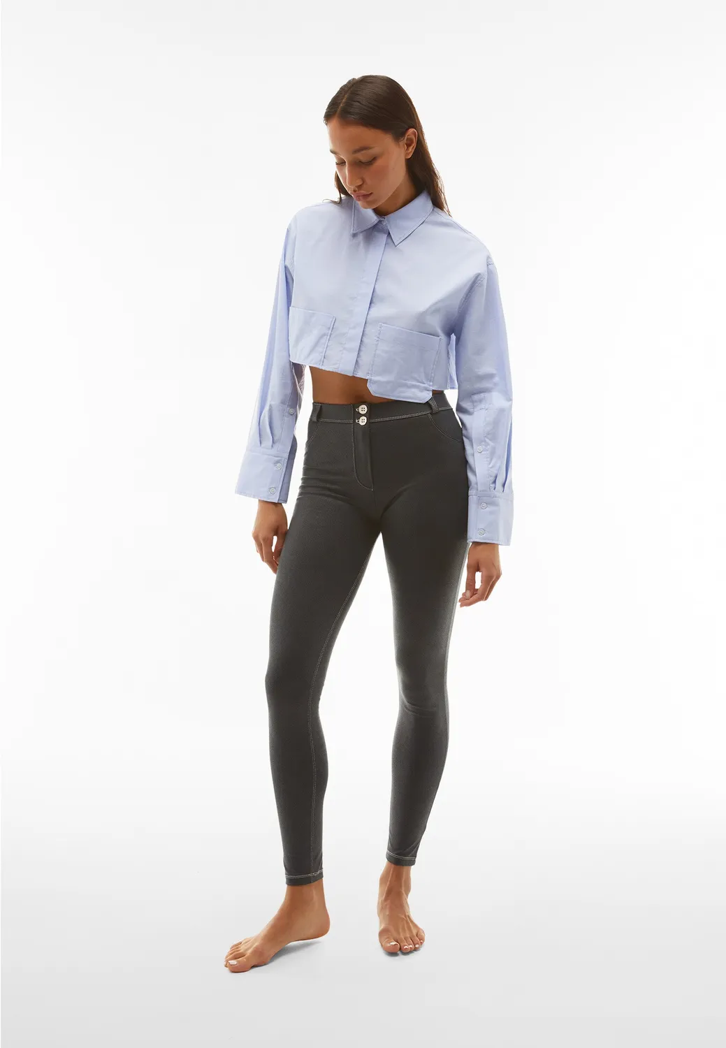 Freddy WR.UP Simleder Hose French Roast M29 Push-up