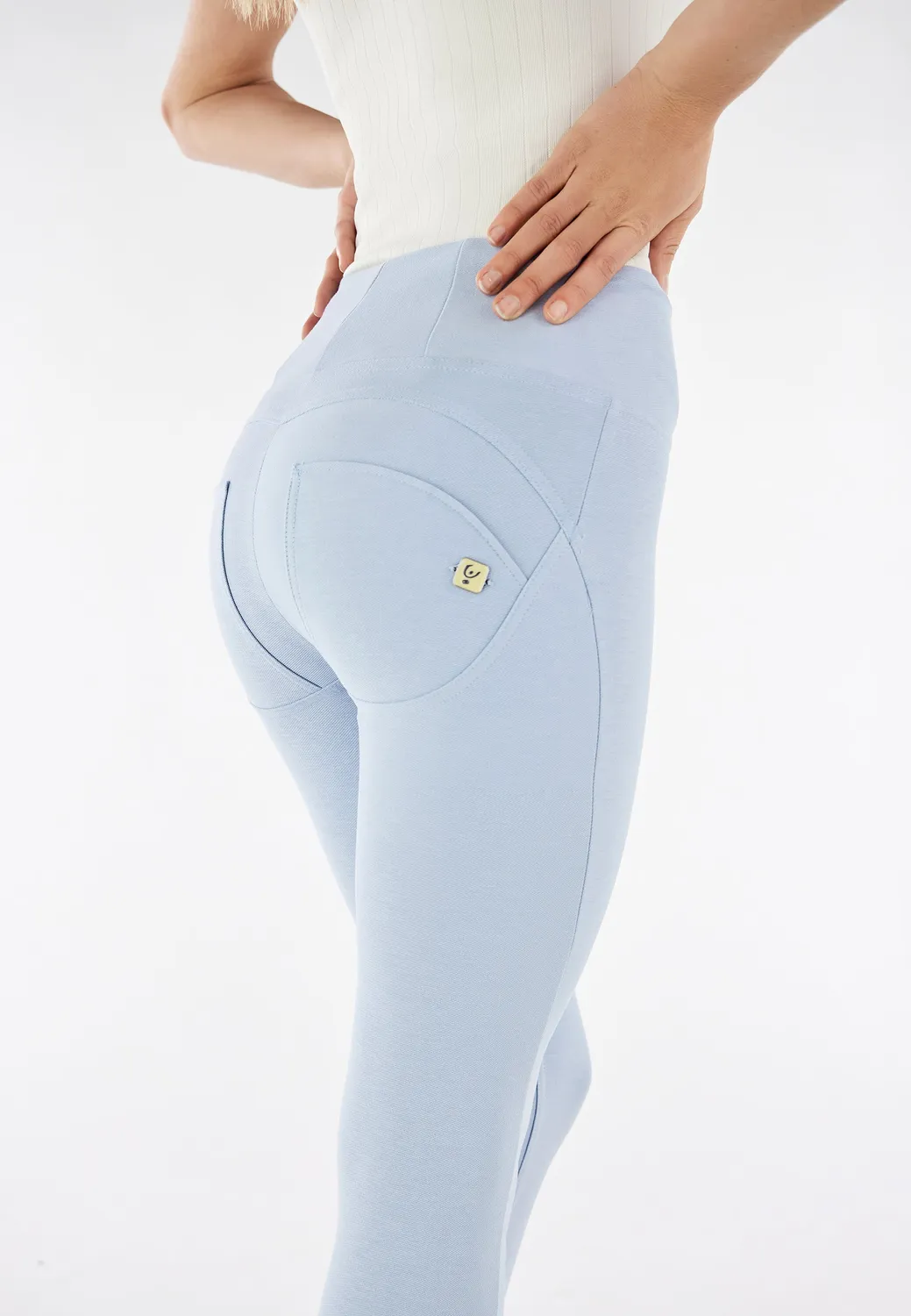 Freddy WR.UP Capri Leggings Blue Fog Push-Up