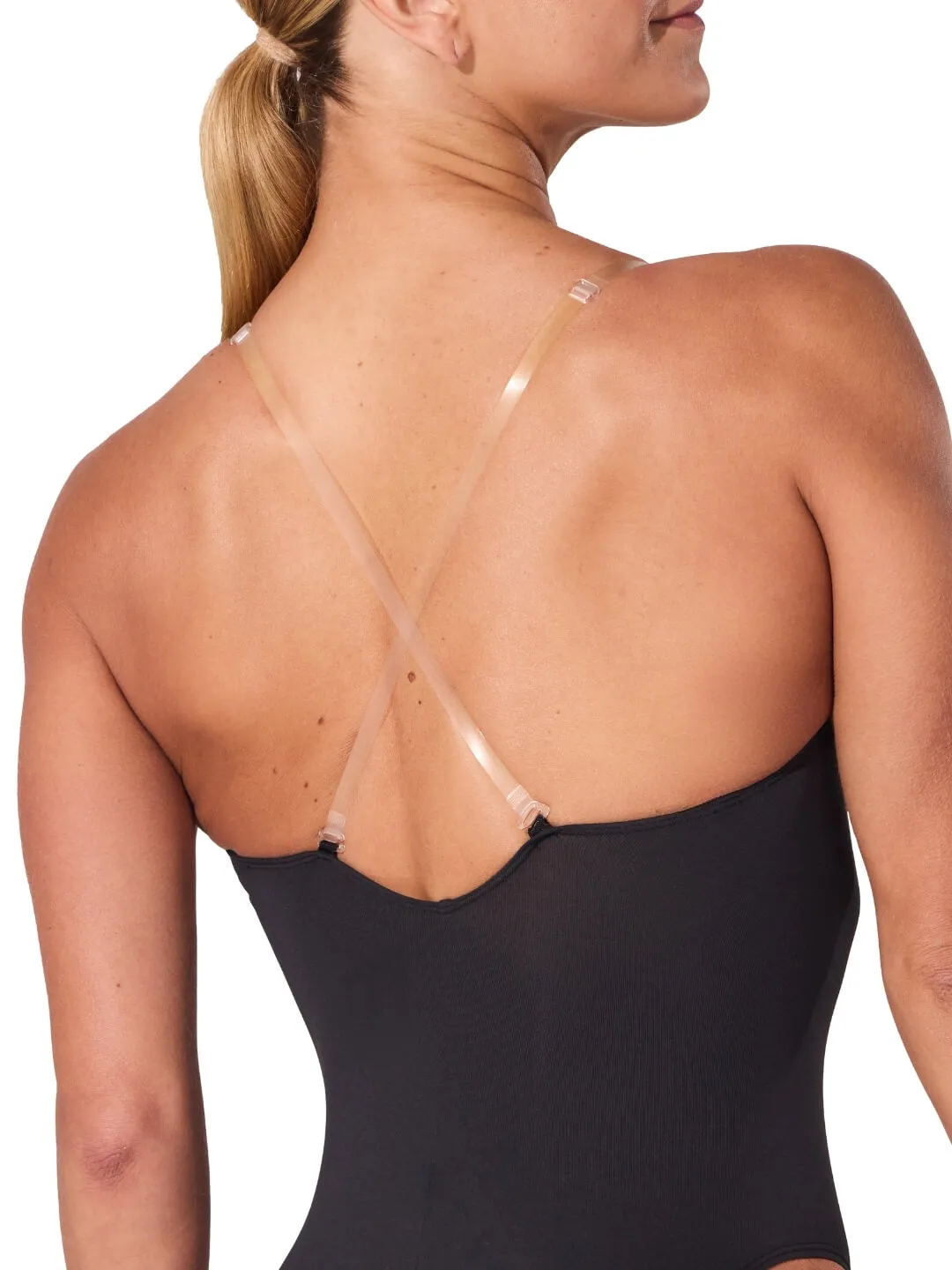 Capezio 3532 Camisole Ballettanzug Schwarz verstellbar