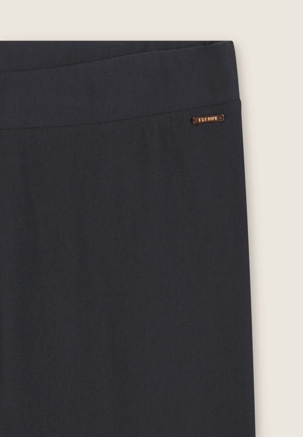 Freddy Sweat-Leggings schwarz angeraut slim