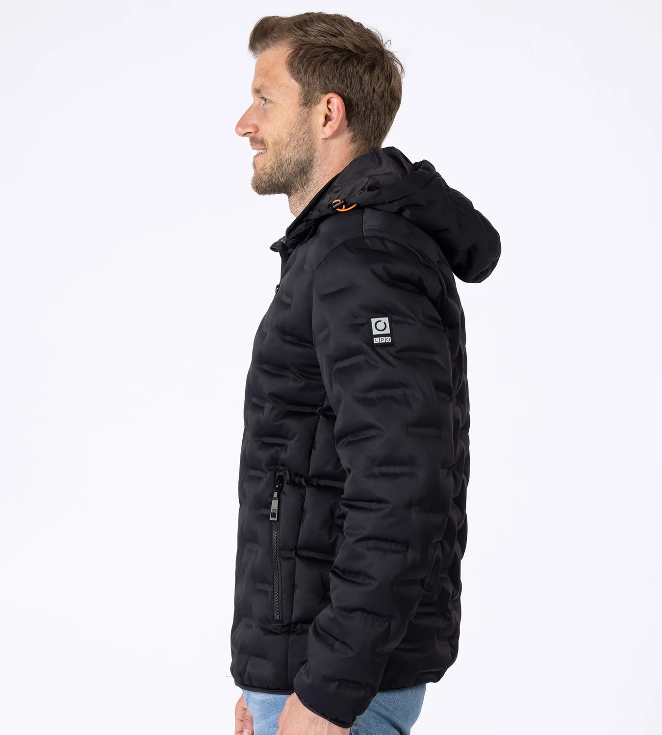 LPO Marcin 2 Steppjacke Herren schwarz wattiert