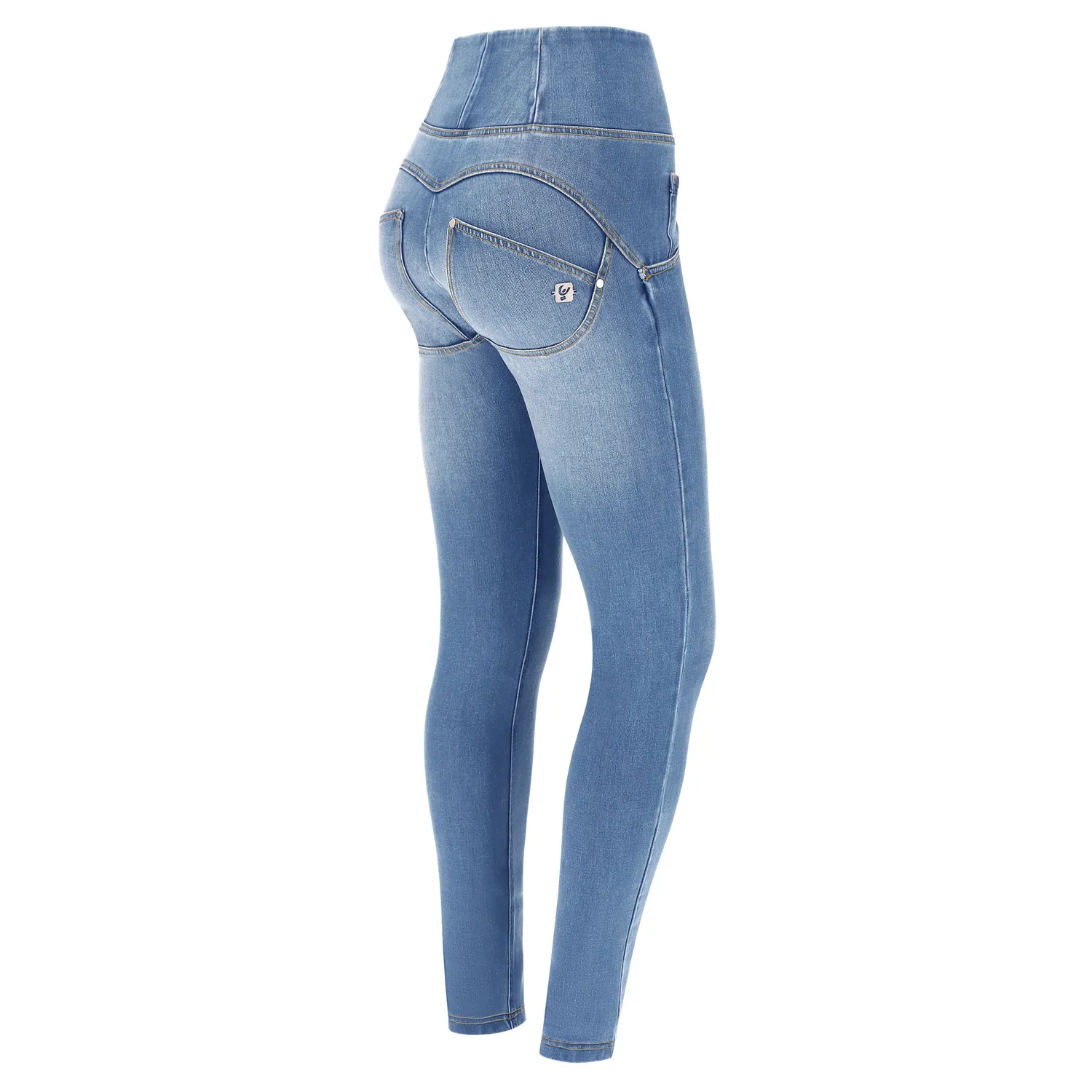 Freddy WR.UP Jeans High-Waist schwarz Risse Push-up