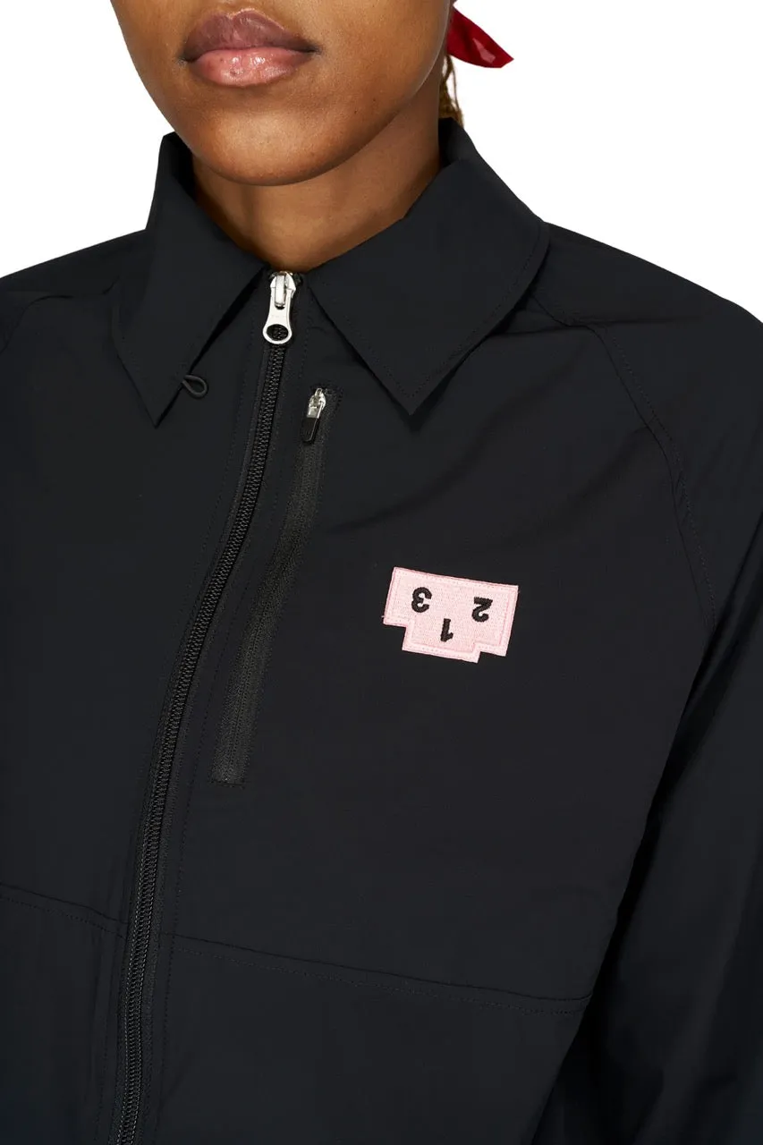 UNNA Run Wild Shirt W Overshirt Podium Black dehnbar
