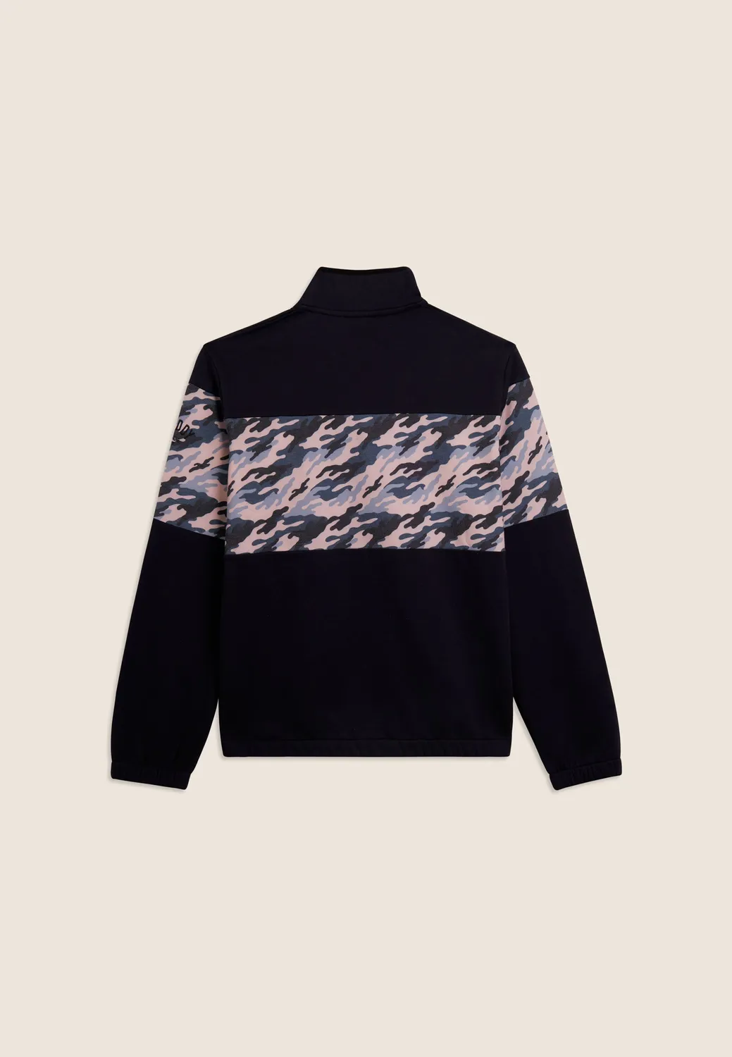 Freddy Sweatjacke Herren blau Camouflage Full-Zip