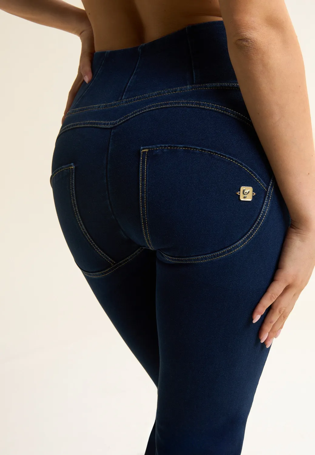 Freddy WR.UP Flare Jeans Washed Push-up Light Grey