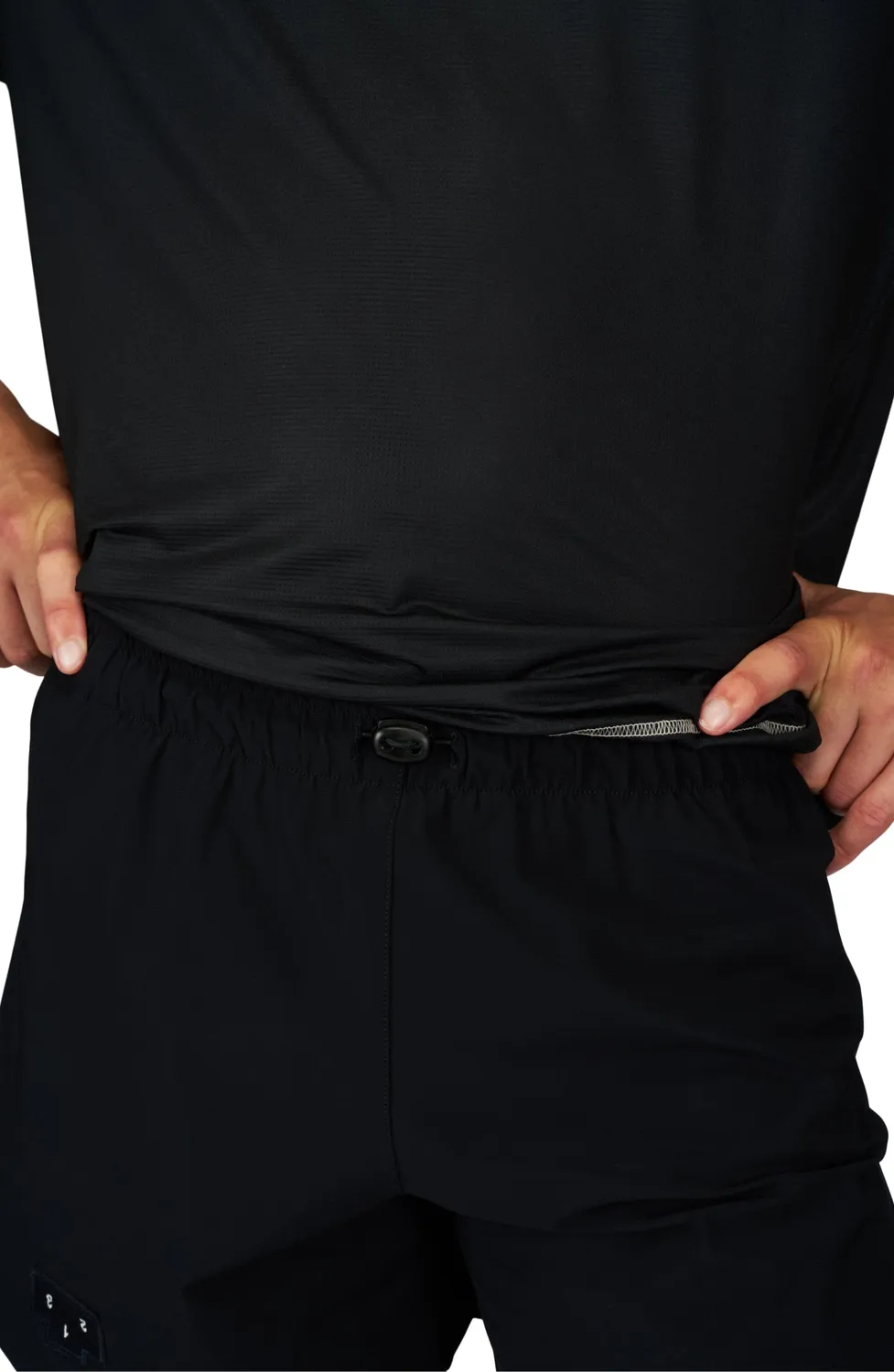 UNNA Tempo Shorts Laufshorts Black Econyl Stretch
