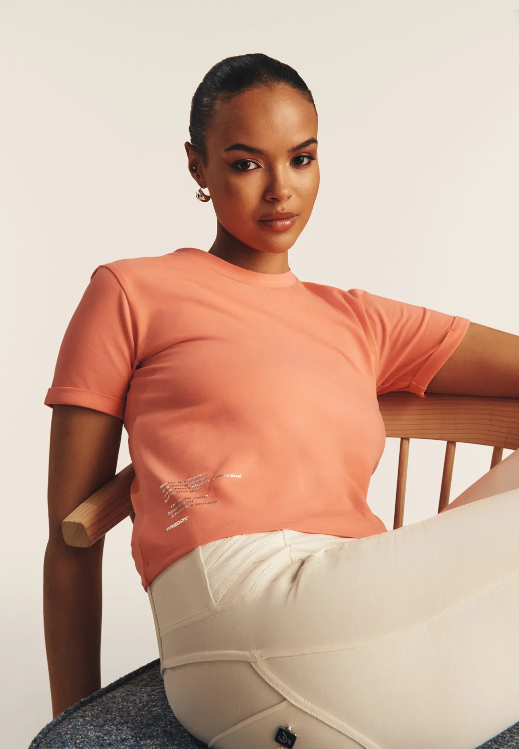 Freddy T-Shirt Regular Damen Forget Me Not Grafik