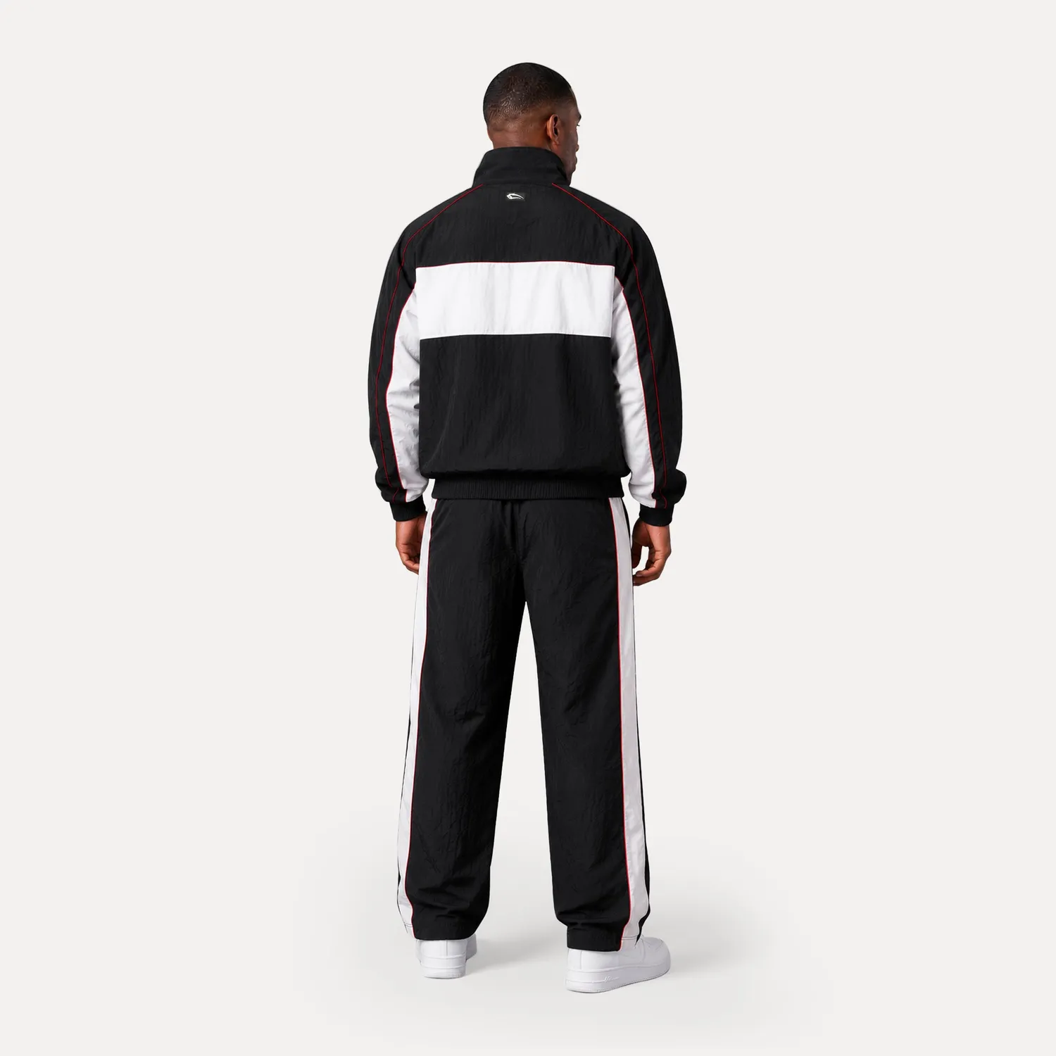 SMILODOX x FILA Sven Trainingshose Herren Schwarz Oversize
