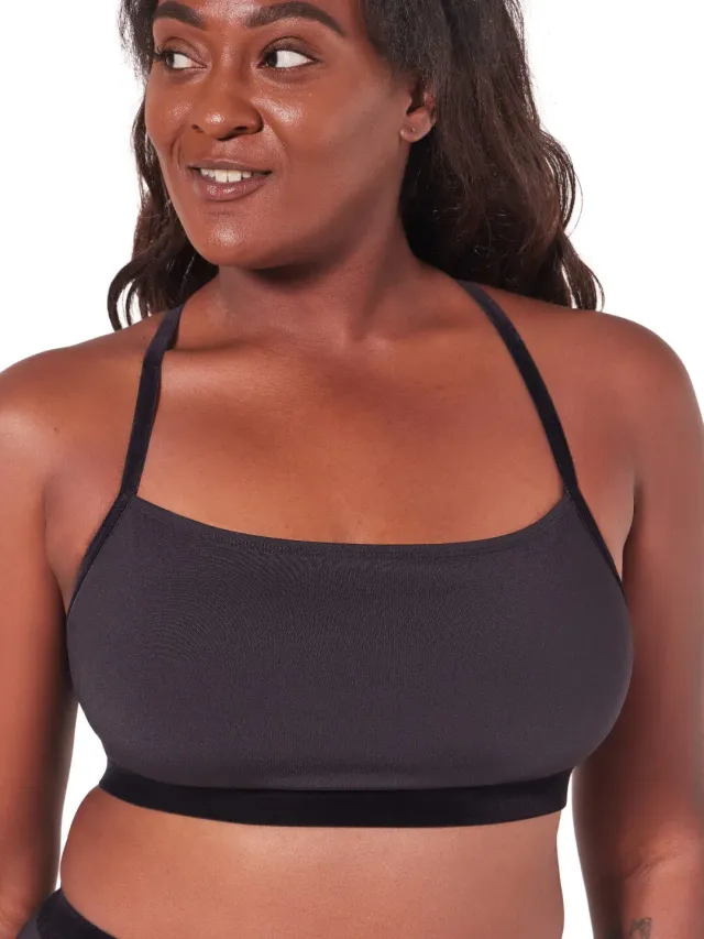 Capezio Classics Fondness F12404W Top Schwarz Stickerei